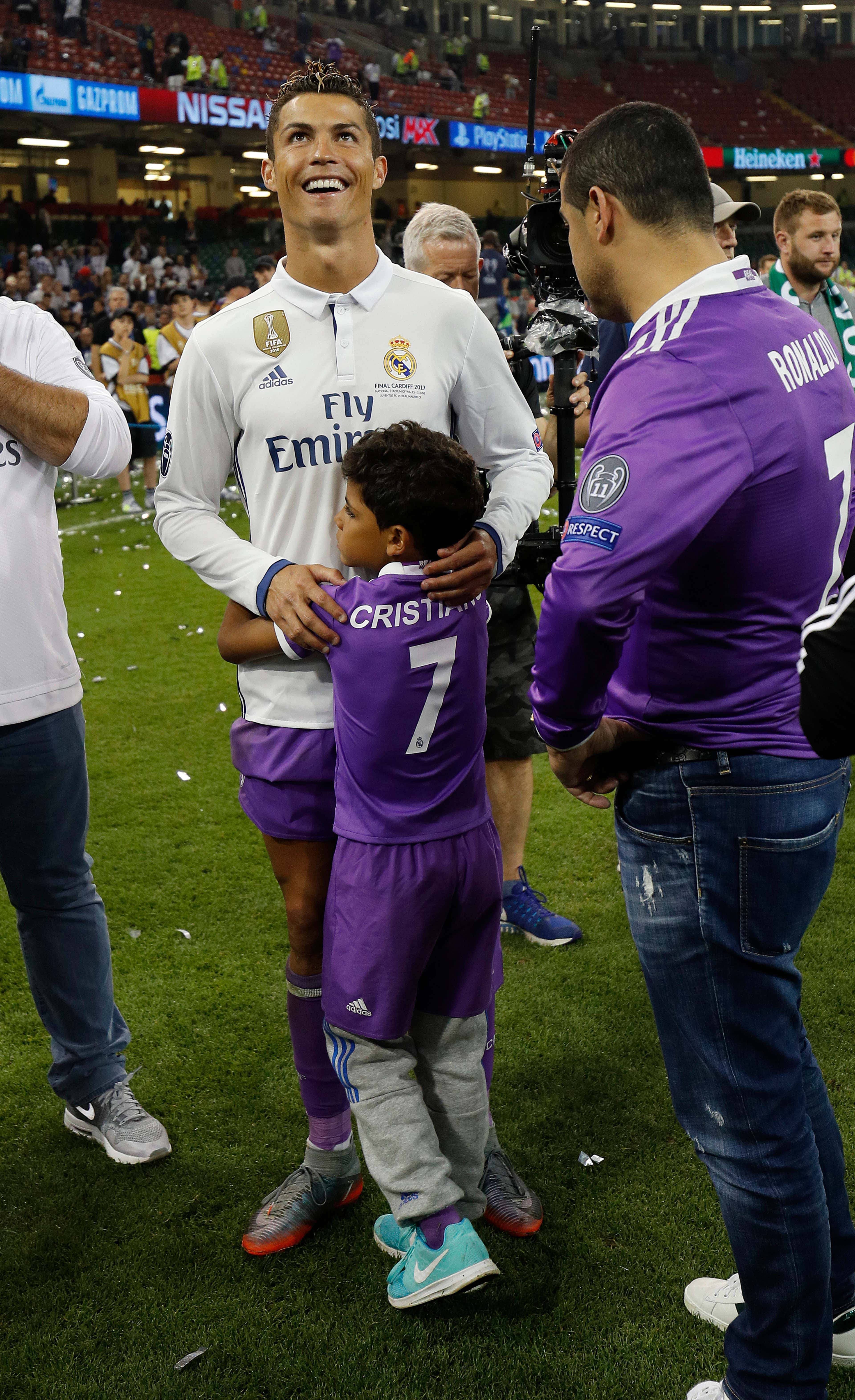 Cristiano Ronaldo: de niño a papá