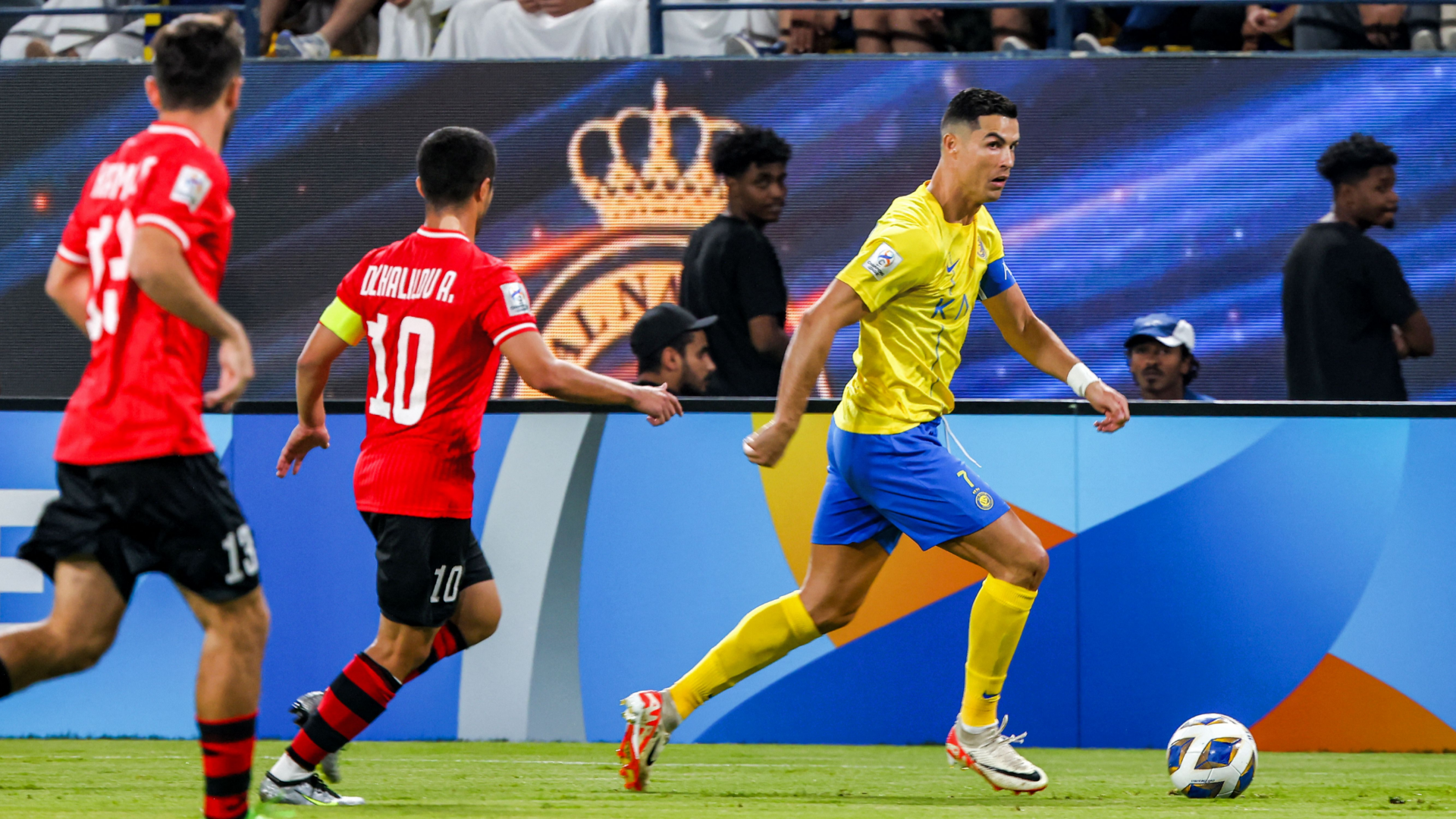 Cristiano Ronaldo brings up the half-century! Al-Nassr forward celebrates  landmark goal in otherwise forgetful display as his side cruise into King  Cup semi-finals: GOAL grades every performance from the Al-Nassr superstar  in