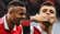 Gabriel Jesus Granit Xhaka close-up Arsenal