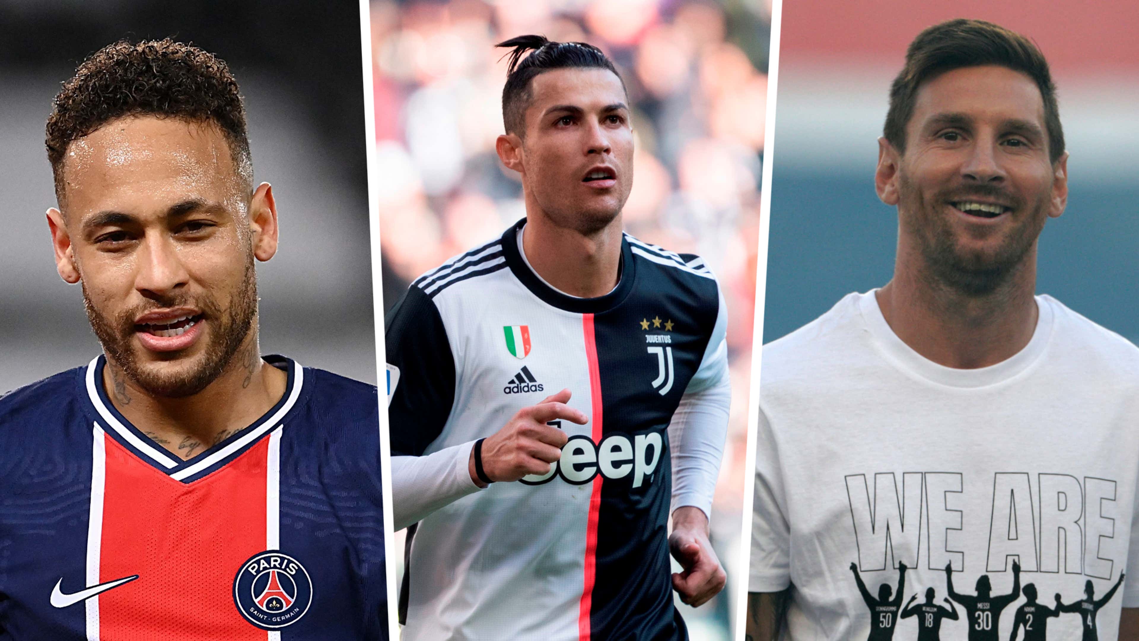Neymar, Messi ou Cristiano Ronaldo: Quem tem o maior salário e vai receber  mais na temporada