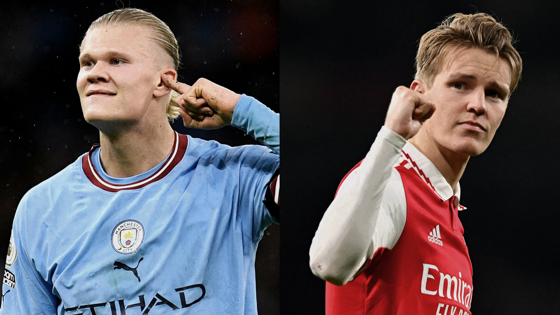 Manchester City Haaland Arsenal Odegaard FA Cup