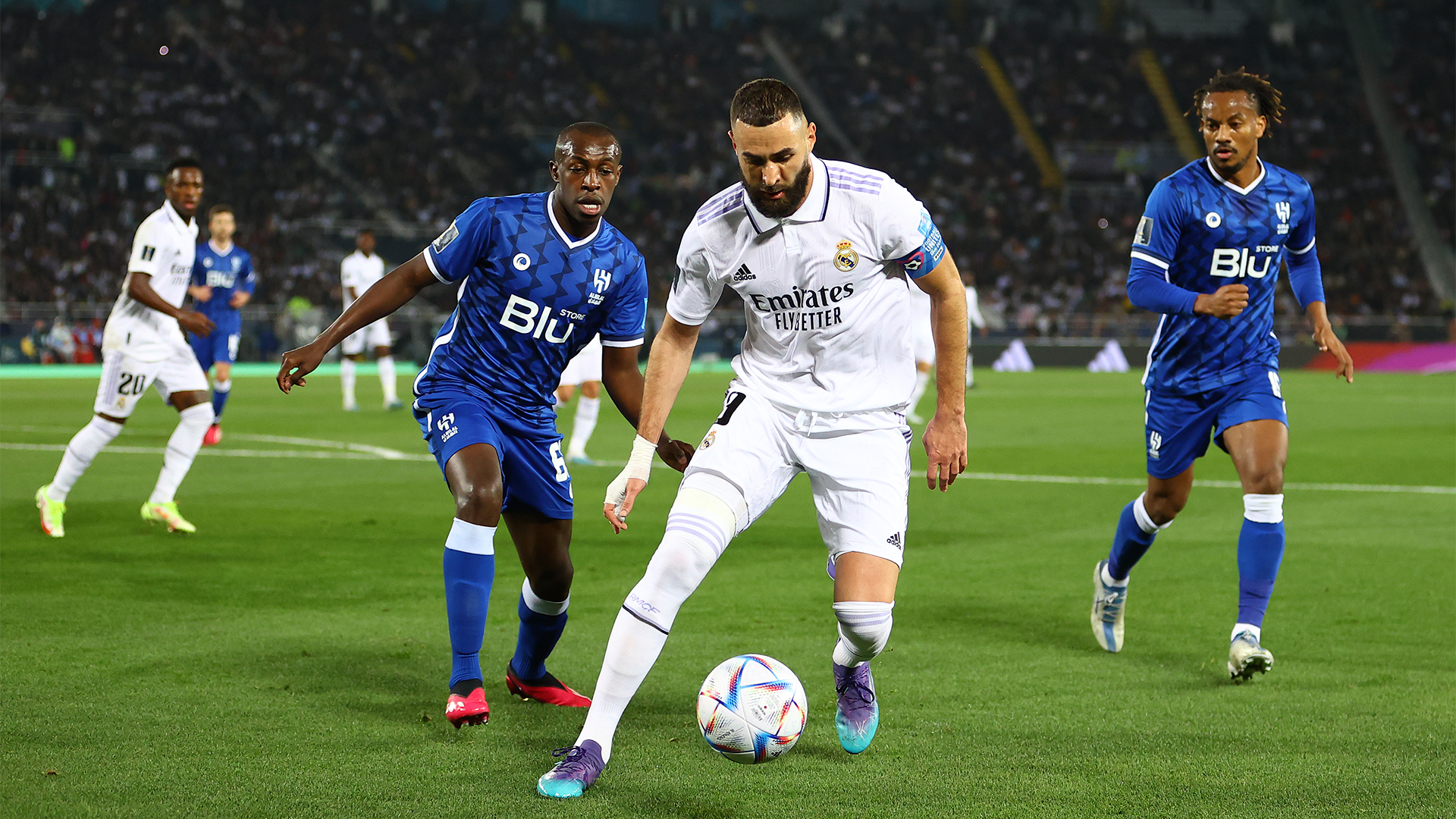 Real Madrid Info ³⁵ on X: REAL MADRID CHAMPIONS of the World Cup 2022 Real  Madrid 5-3 Al Hilal Goals: Vini Jr x2, Valverde x2, Benzema Assists:  Benzema, Vinicius, Carvajal  /