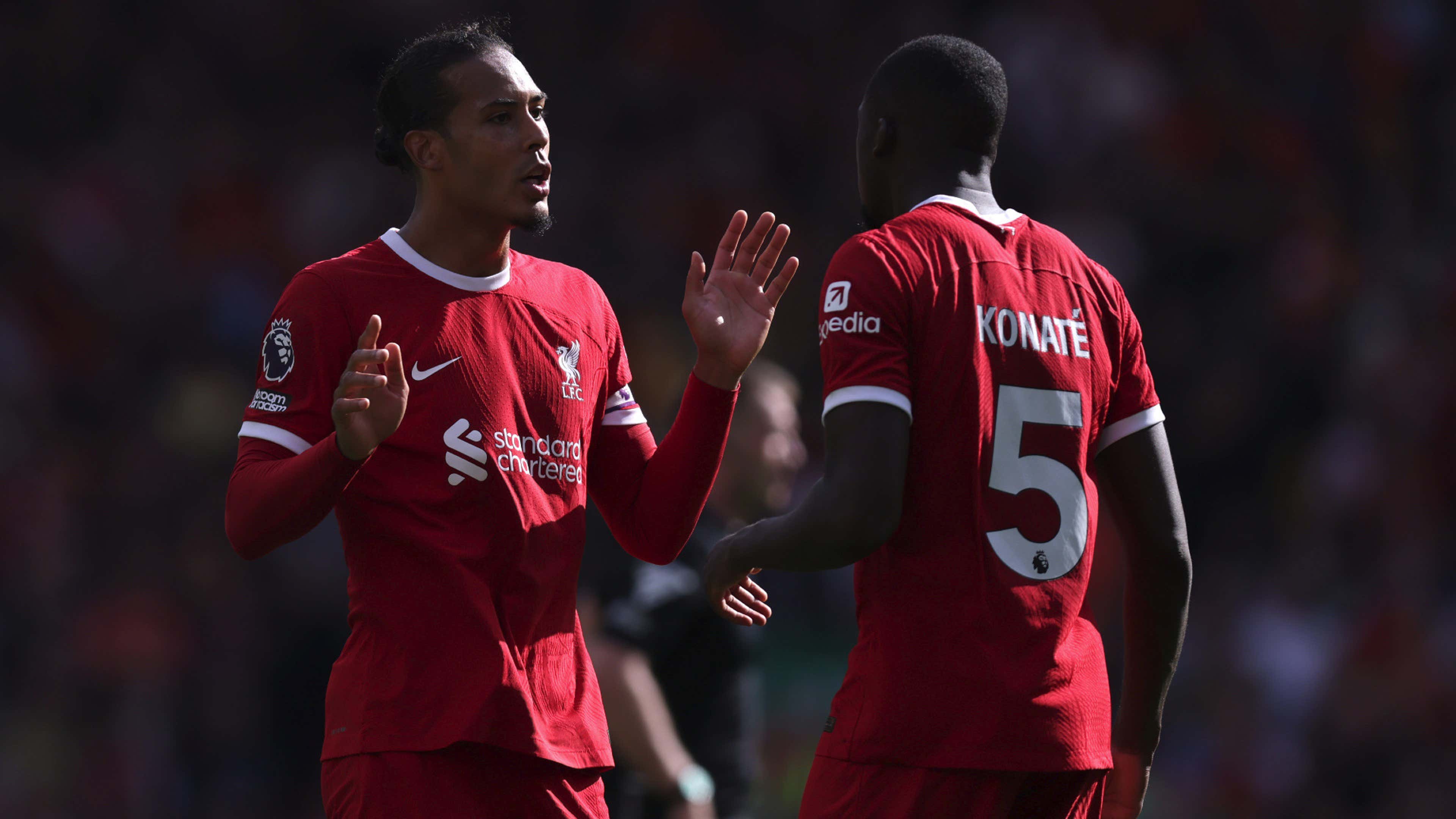 Liverpool star Ibrahima Konate talks about assuming more responsibility after Joel Matip's injury. 