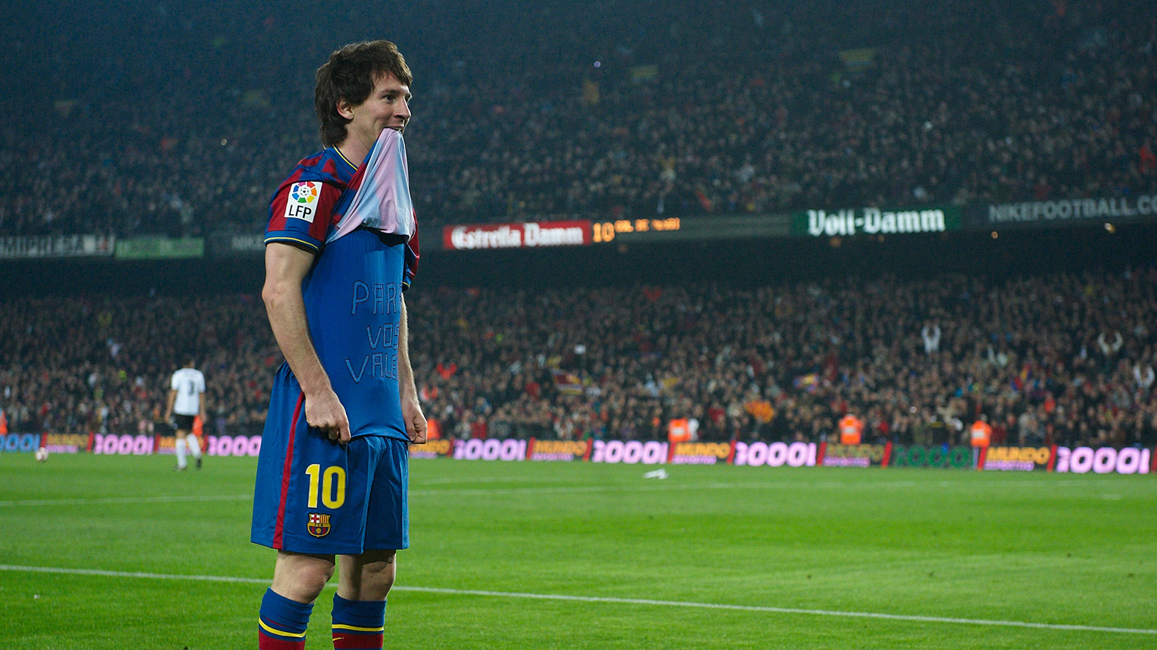 Lionel Messi Valencia La Liga 2010
