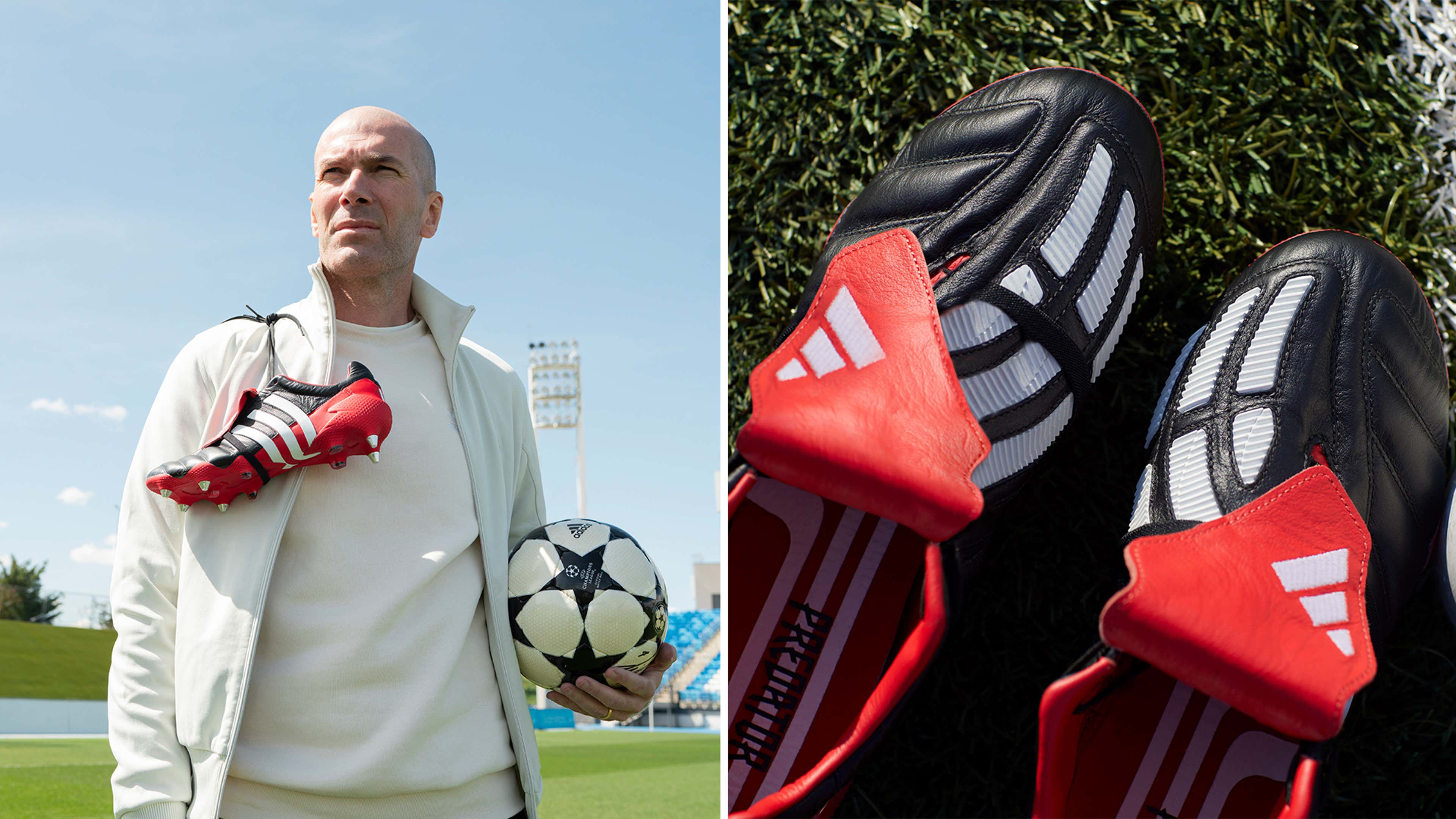 adidas 2002 Predator Mania: Boots made famous by Zidane back US
