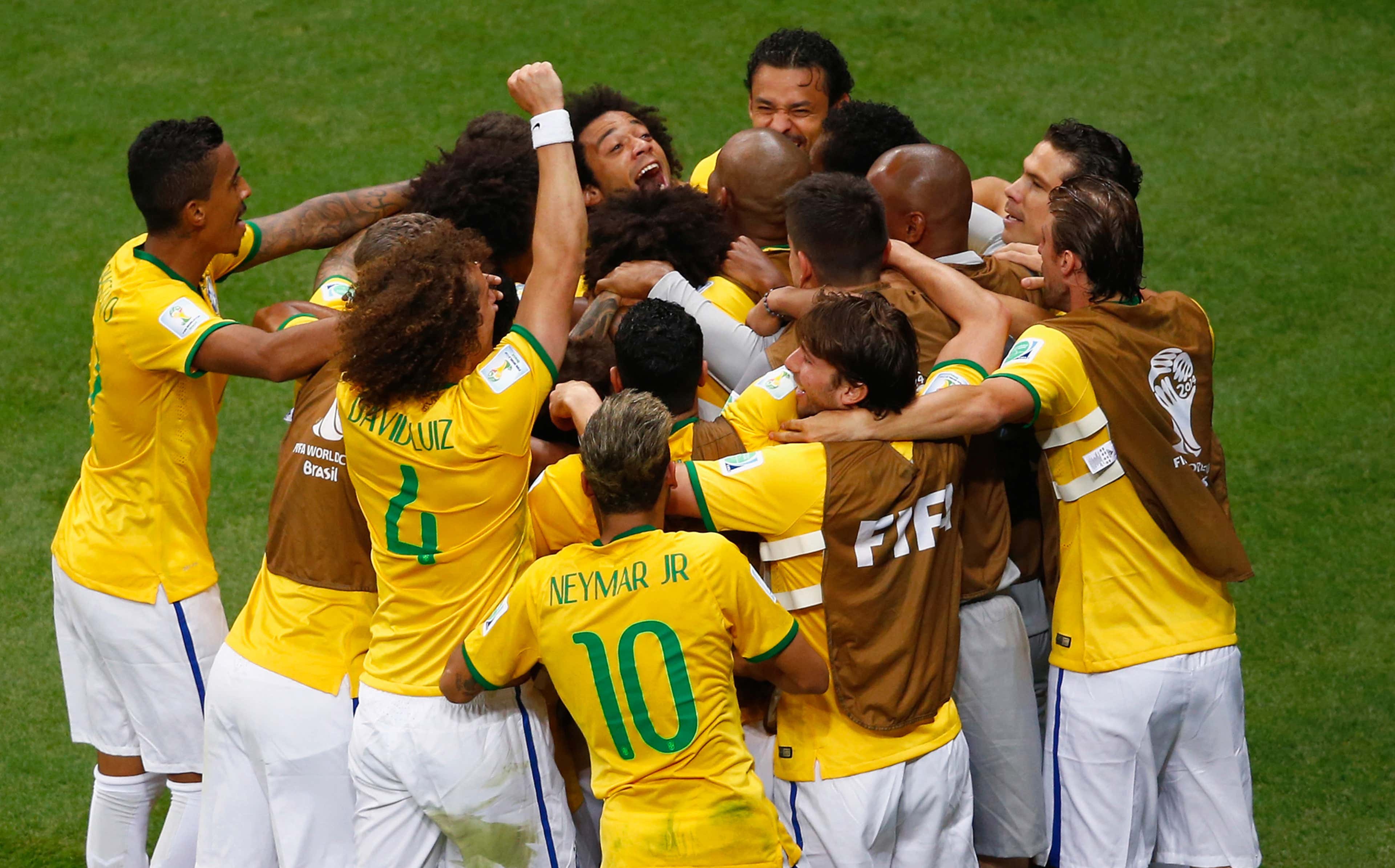 Brasil x México pelas oitavas de final da Copa do Mundo da…