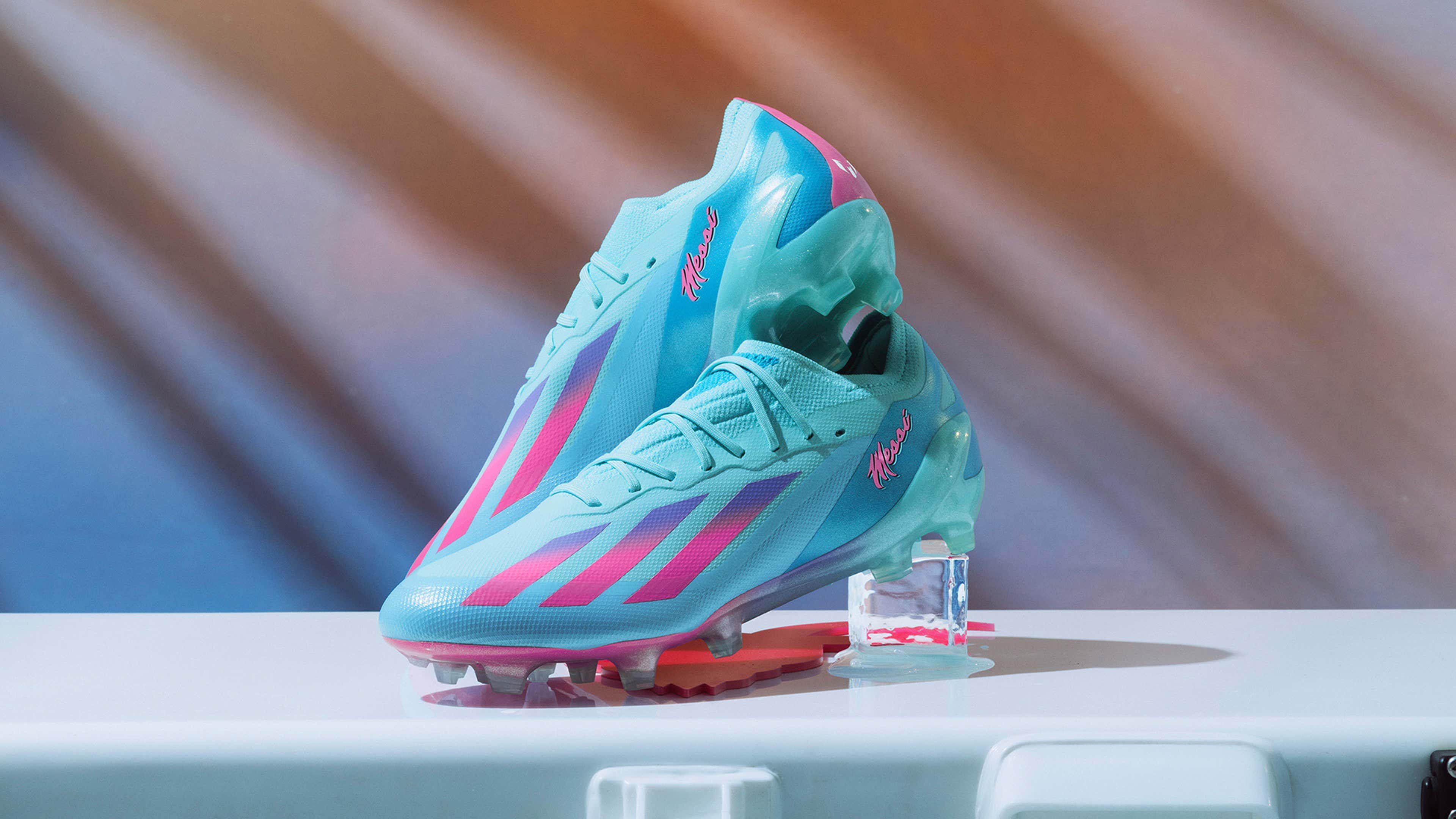 adidas release Lionel Messi Bienvenido a Miami boot Pack