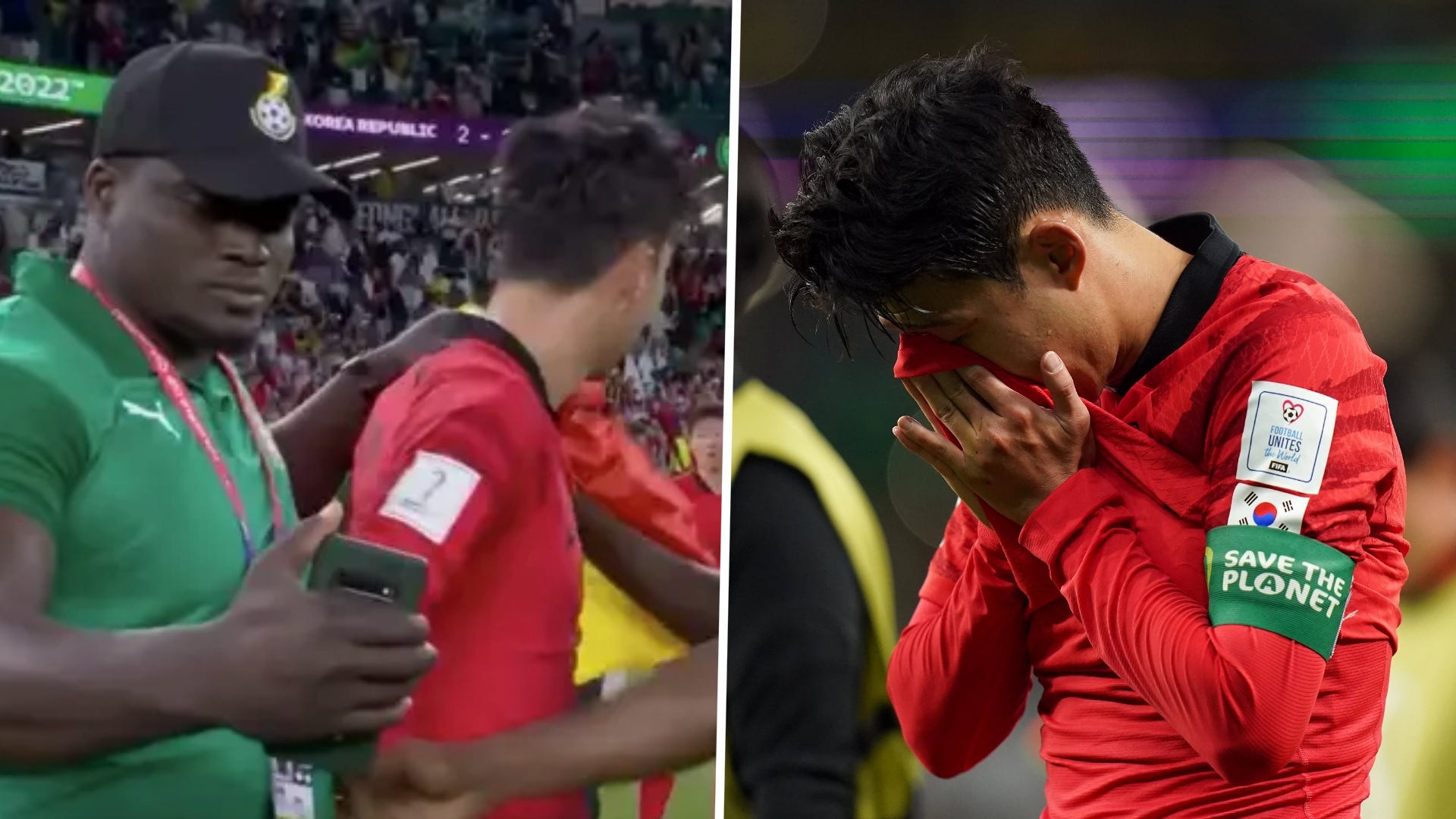 WM 2022: Ghana-Trainer macht Selfie mit weinendem Heung-min Son | Goal.com Deutschland