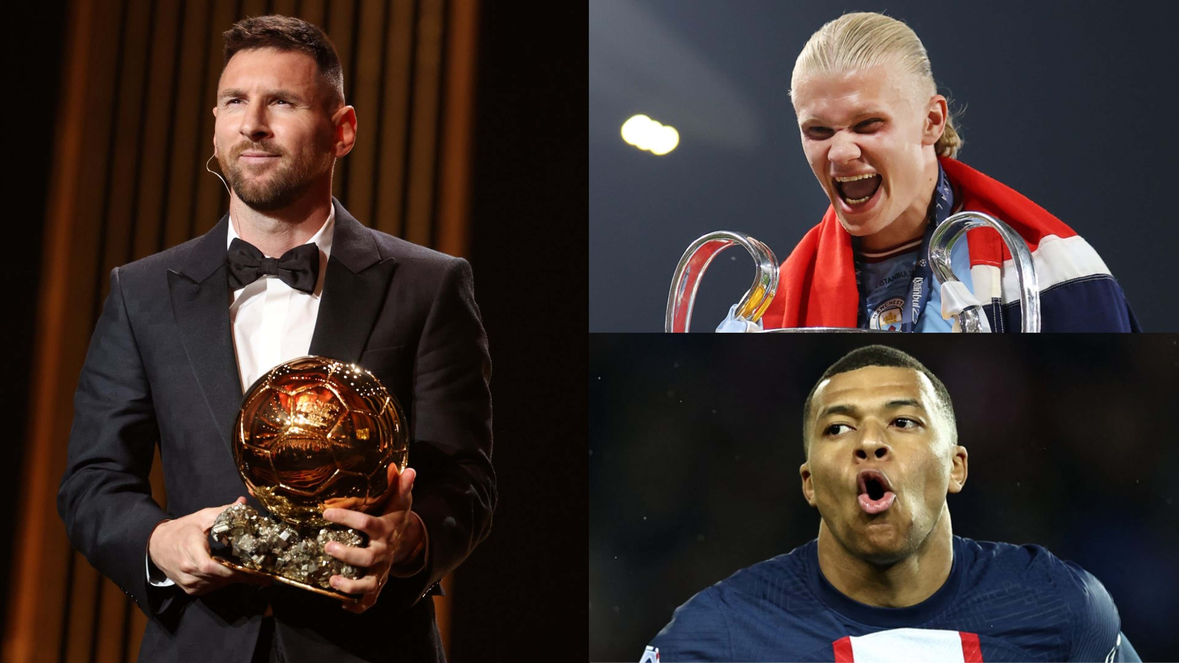 Haaland supera Messi e é eleito melhor jogador do ano pela Uefa