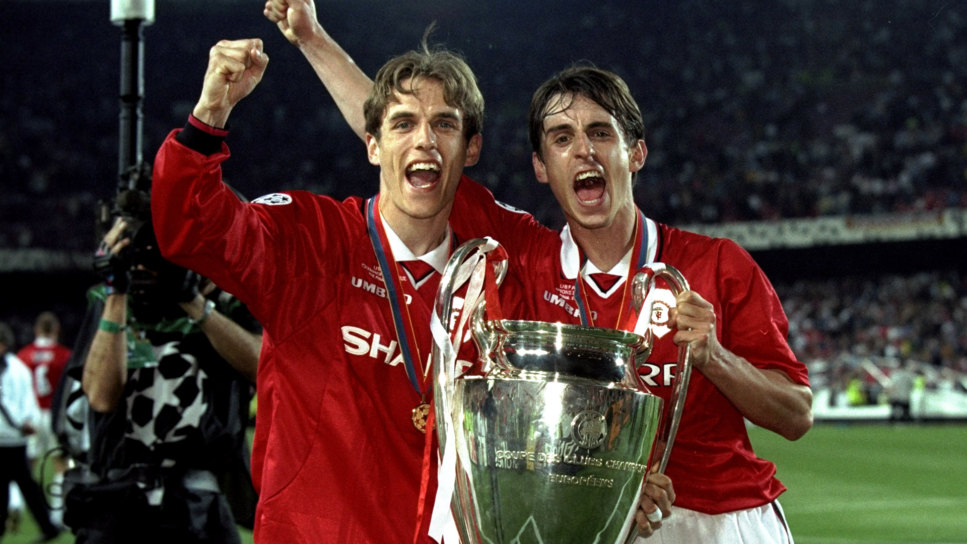 Gary Neville Phil Neville Manchester United Champions League 2018-19
