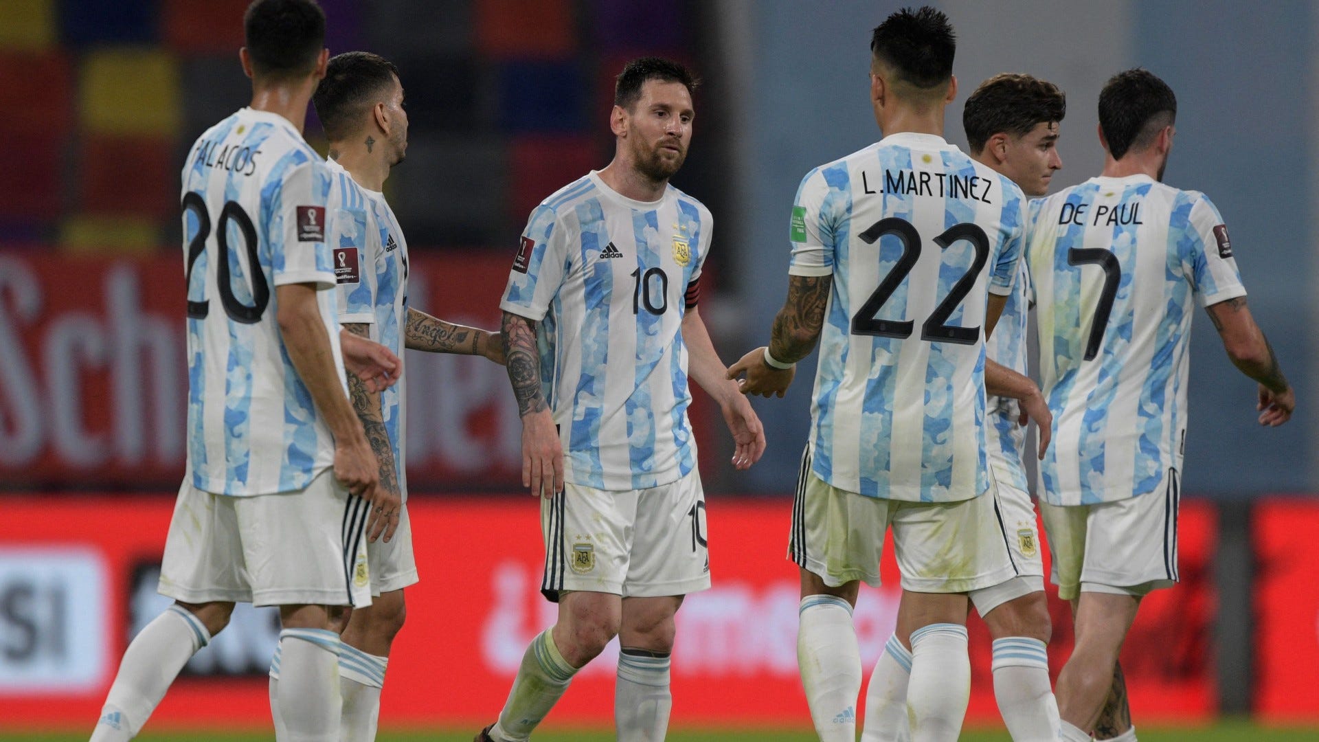 Lionel Messi Argentina Chile Eliminatorias 03062021