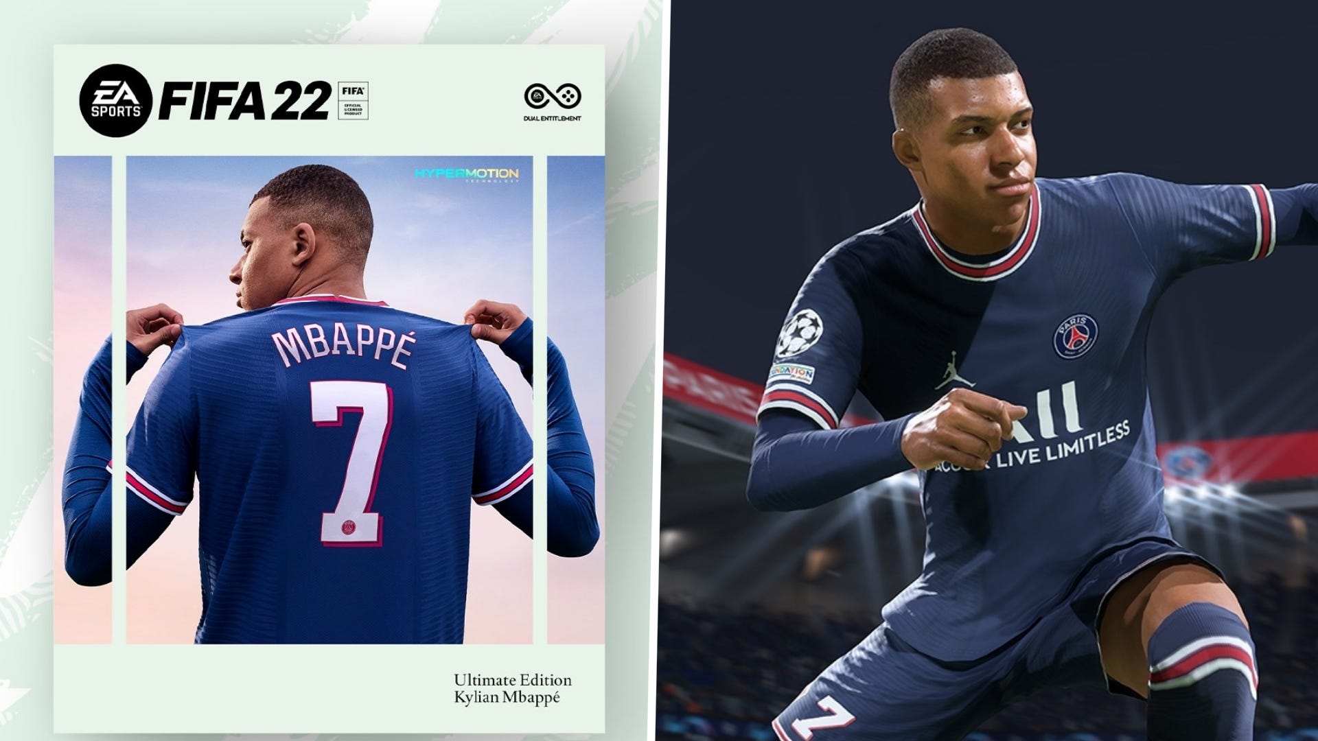 FIFA 22 Ultimate Edition Kylian Mbappe