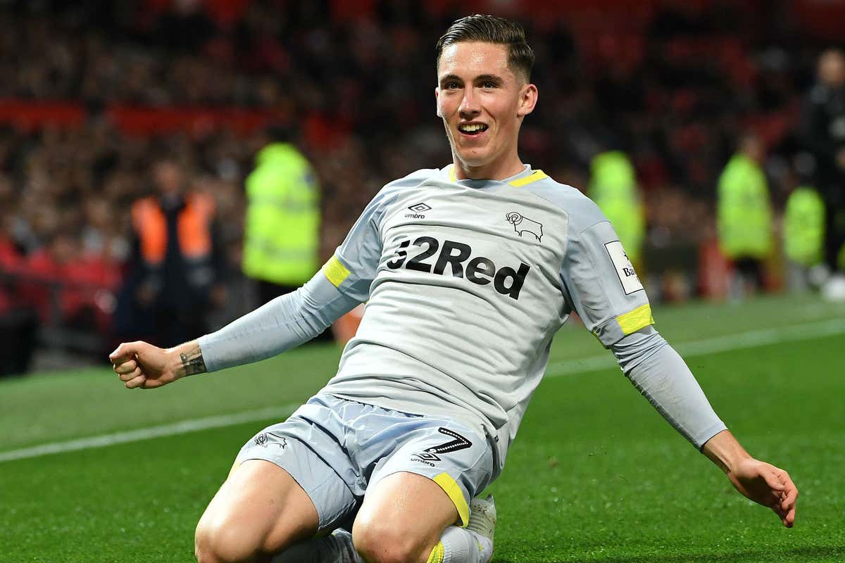 Harry Wilson Derby County Manchester United League Cup 25092018