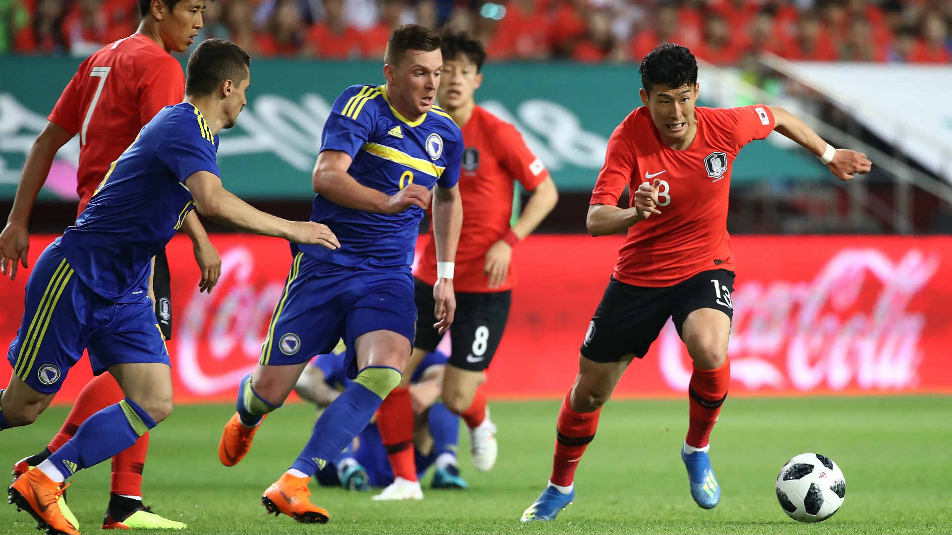 韓国 ホームでボスニアに3失点完敗 2日のロシアw杯メンバー発表へ不安残す Goal Com 日本