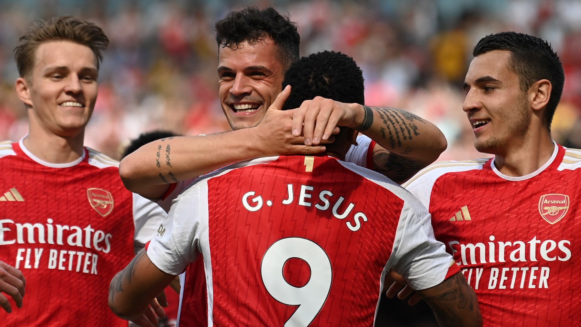 Arsenal player ratings vs Wolves: Granit Xhaka bows out in style as Leandro Trossard-inspired Gunners put on a show on Premier League final day | Goal.com US