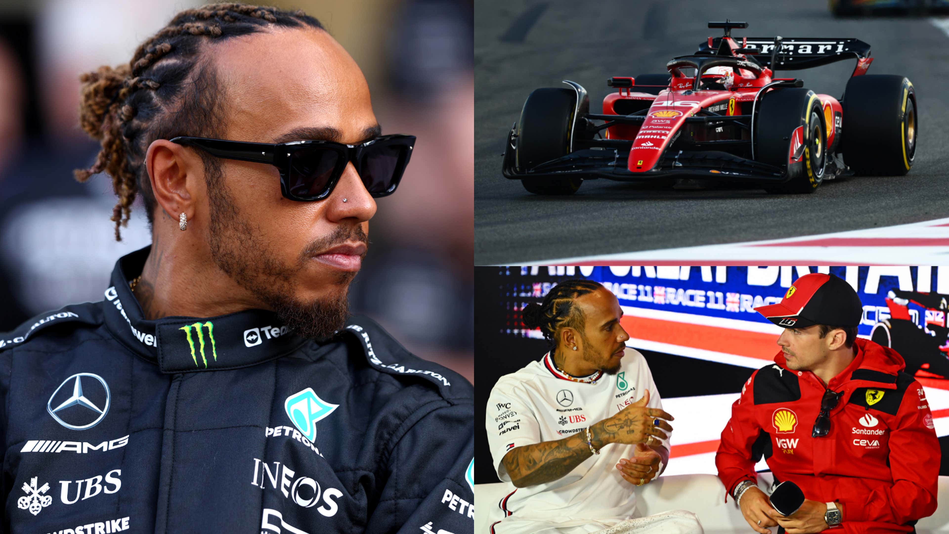 Biggest deadline day transfer! F1 star Lewis Hamilton steals football's  spotlight with bombshell move from Mercedes to rivals Ferrari