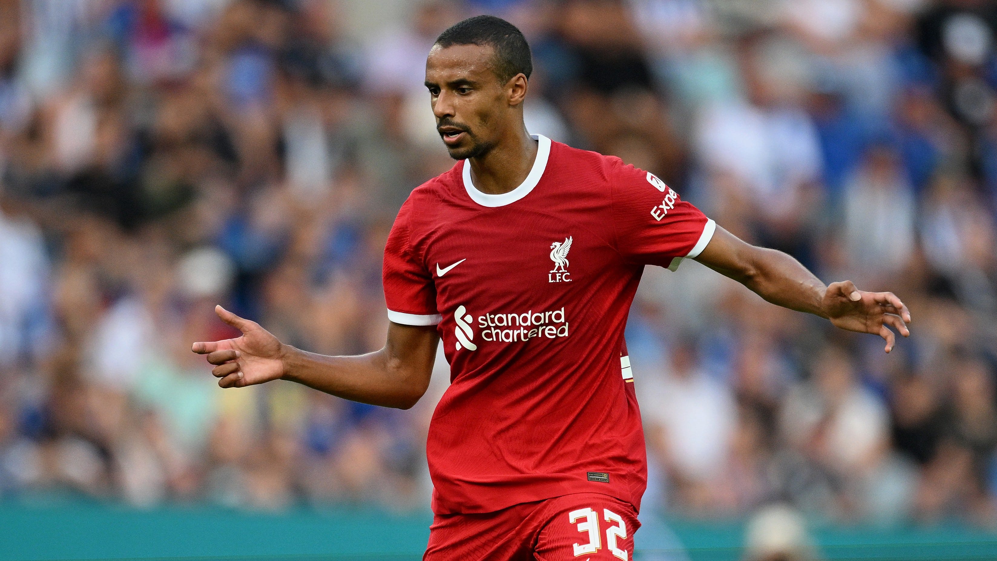 Joel Matip scores stunning 96th-minute own goal as nine-men Liverpool slip to first defeat of the season against Tottenham