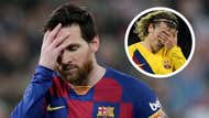 Lionel Messi, Antoine Griezmann overlay, Barcelona