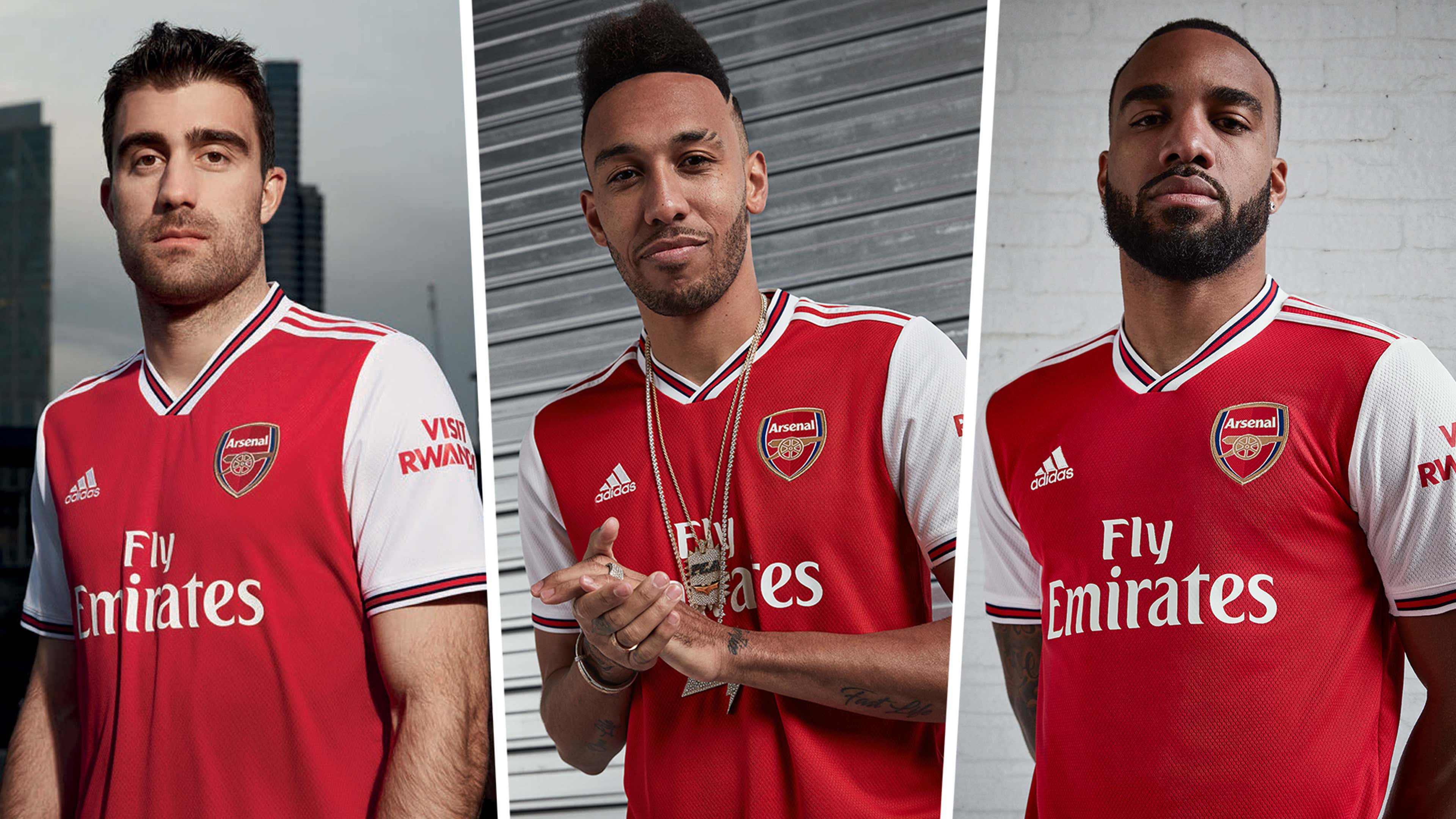 Arsenal 2019/20 Home Kit by adidas Official Look