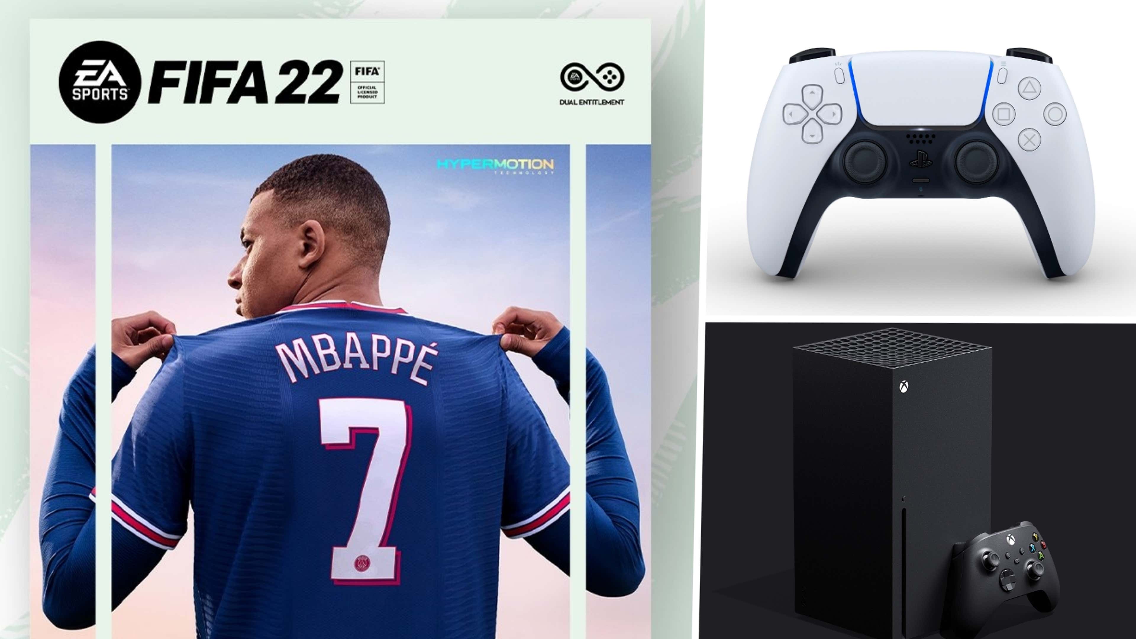 FIFA 22 Kylian Mbappe PS5 Xbox Series X