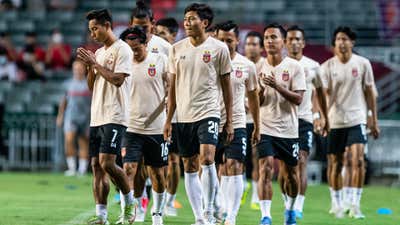 Myanmar AFF Mitsubishi Electric Cup 2022 training