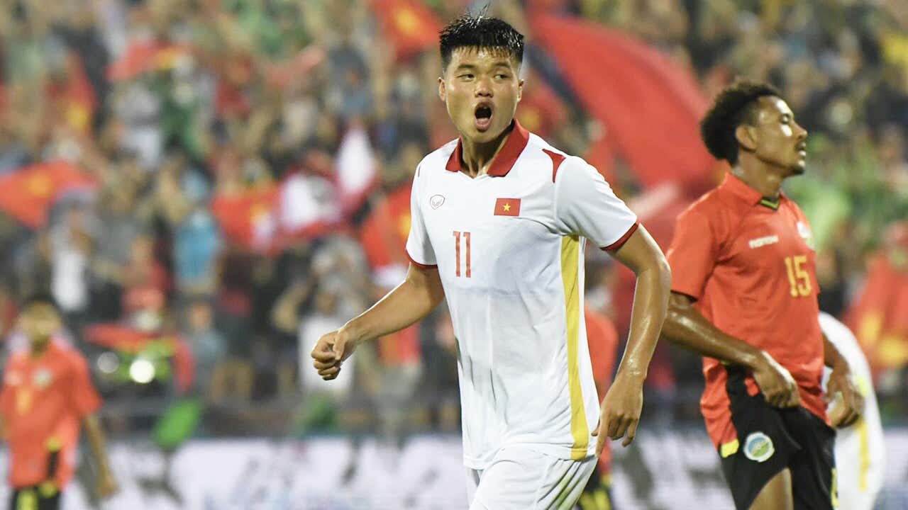 Nguyen Van Tung U23 Vietnam U23 Timor Leste SEA Games 31 2022