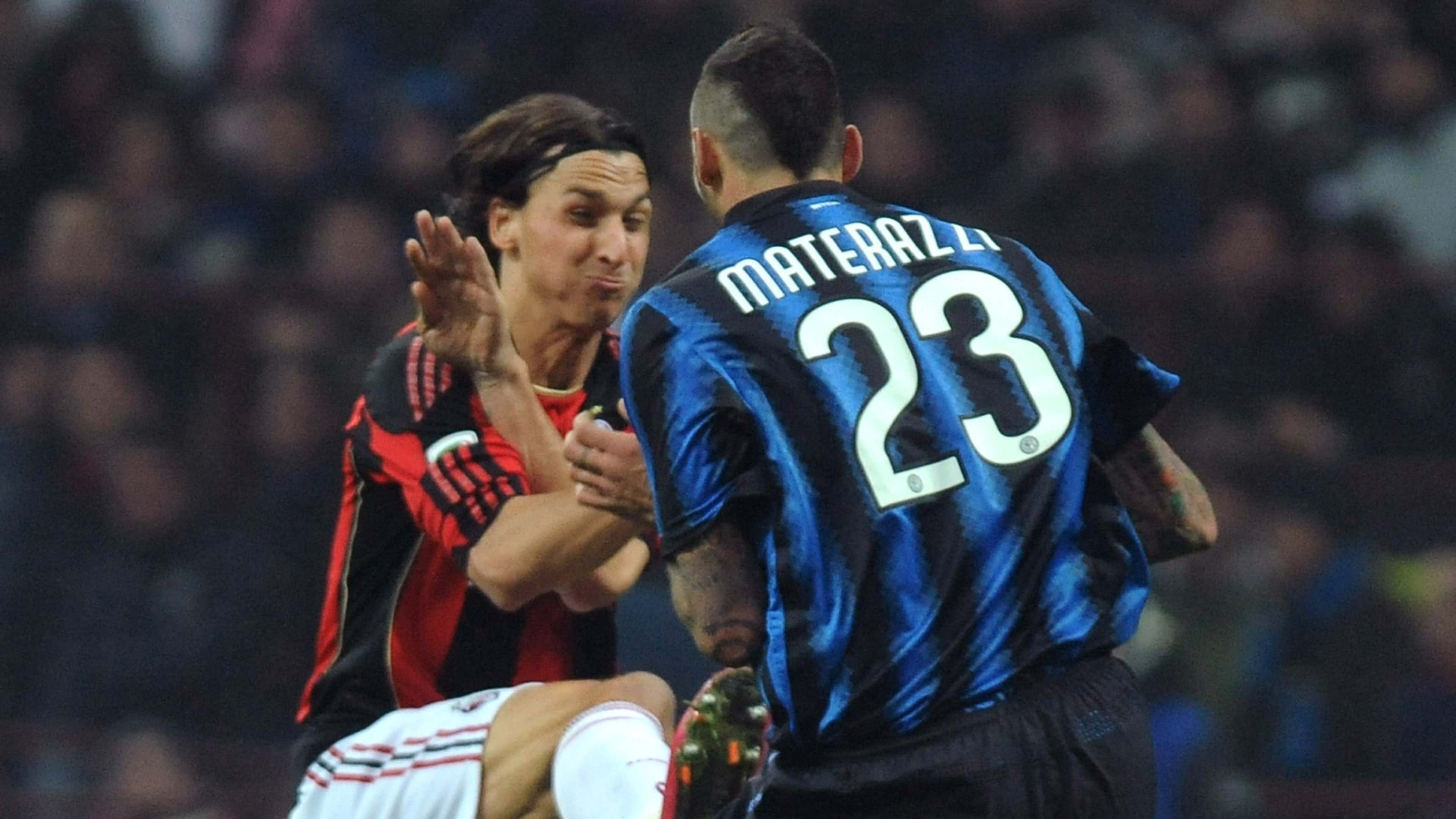 Ibrahimovic Materazzi Inter Milan
