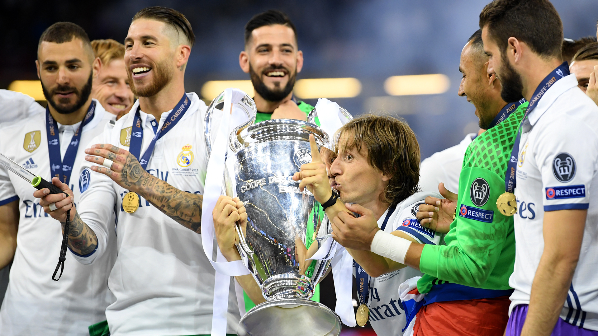 Real Madrid 2017 Champions League winners