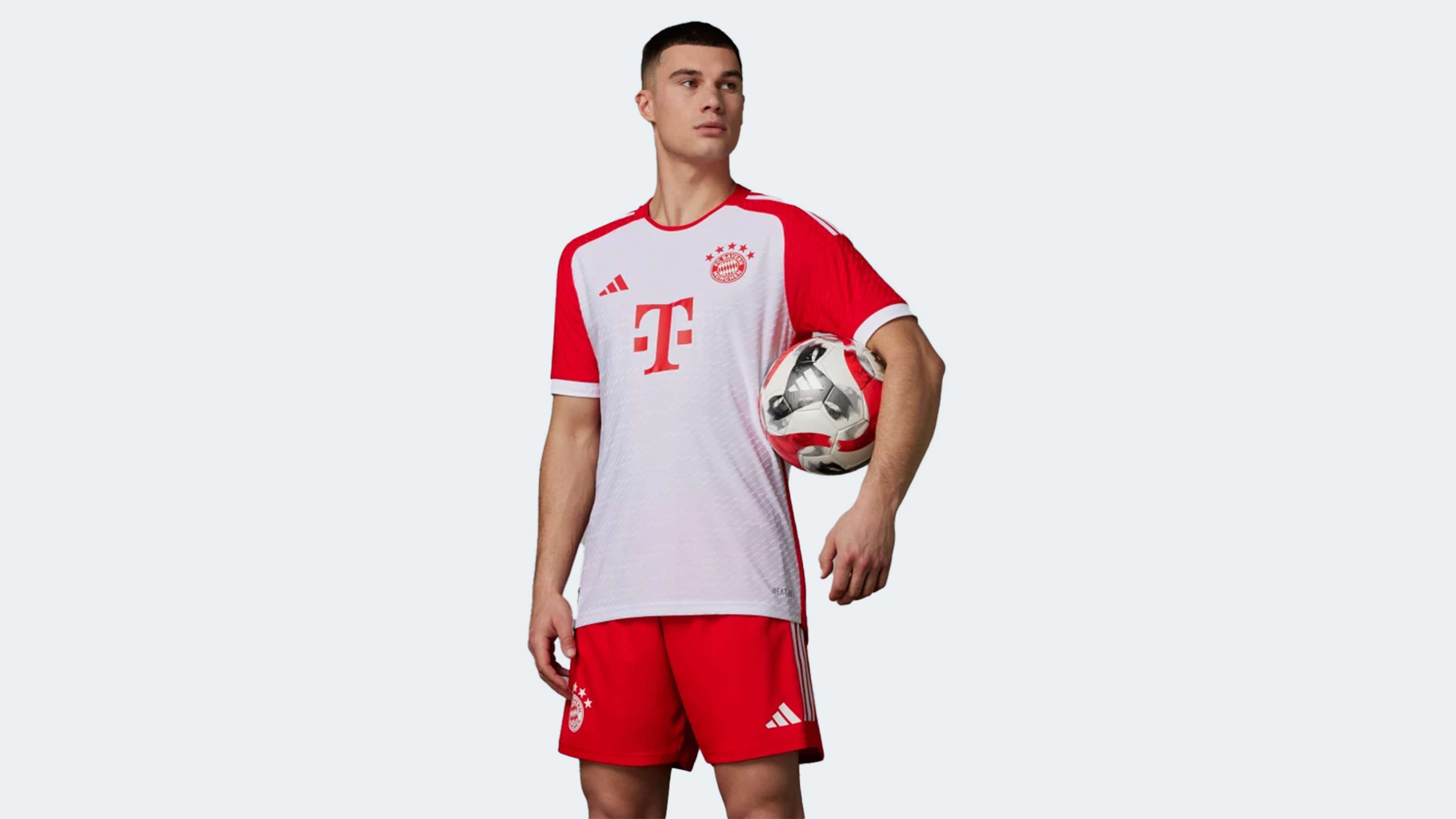 Adidas Bayern Munich 2023 Home Authentic Jersey, Men's, Small, White