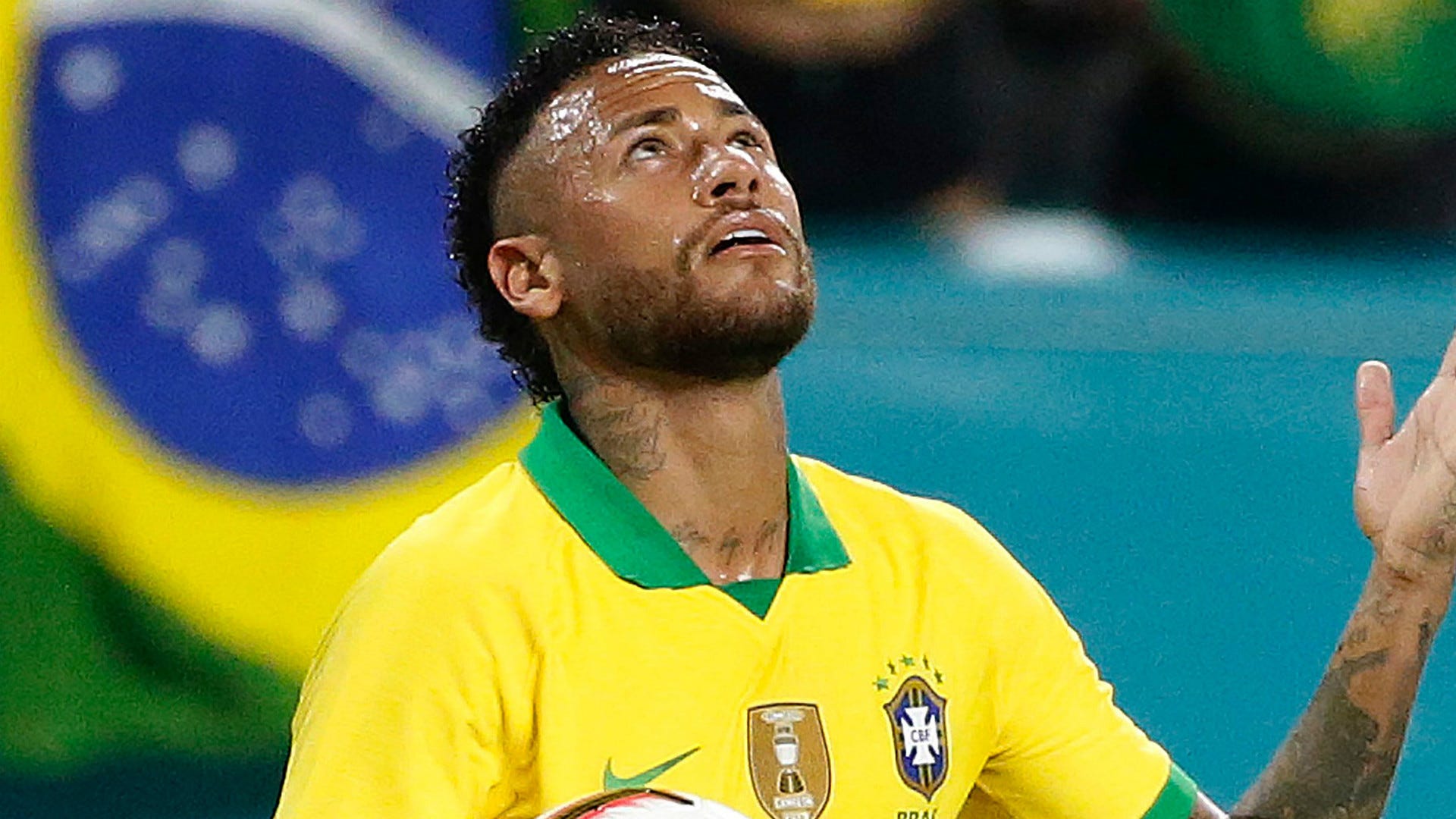 Neymar foi se perguntado se ele vai jogar contra a Colômbia Jorge Jesu