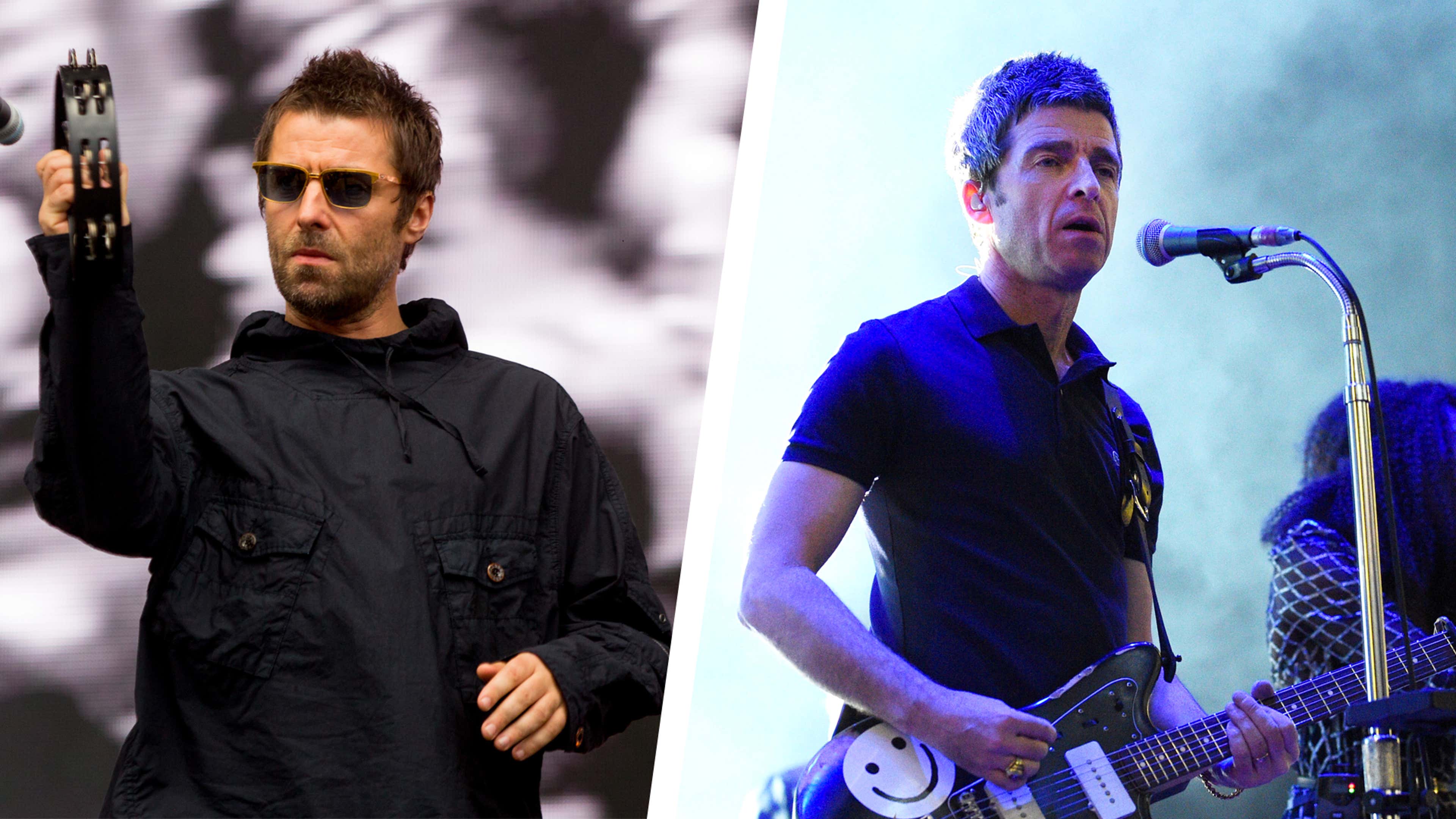 Liam Gallagher Noel Gallagher Oasis