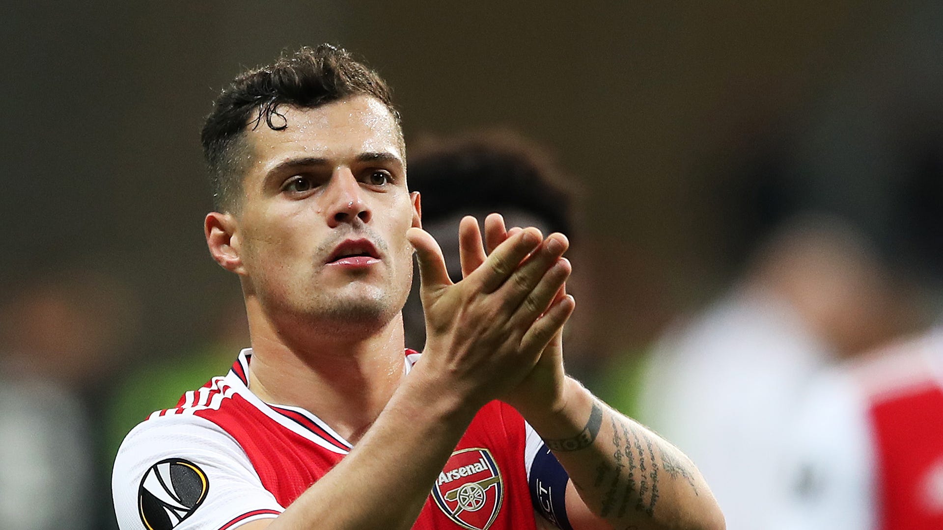 Xhaka Deserves A Lot Of Respect Vieira Feels Sorry For Former Arsenal Captain 