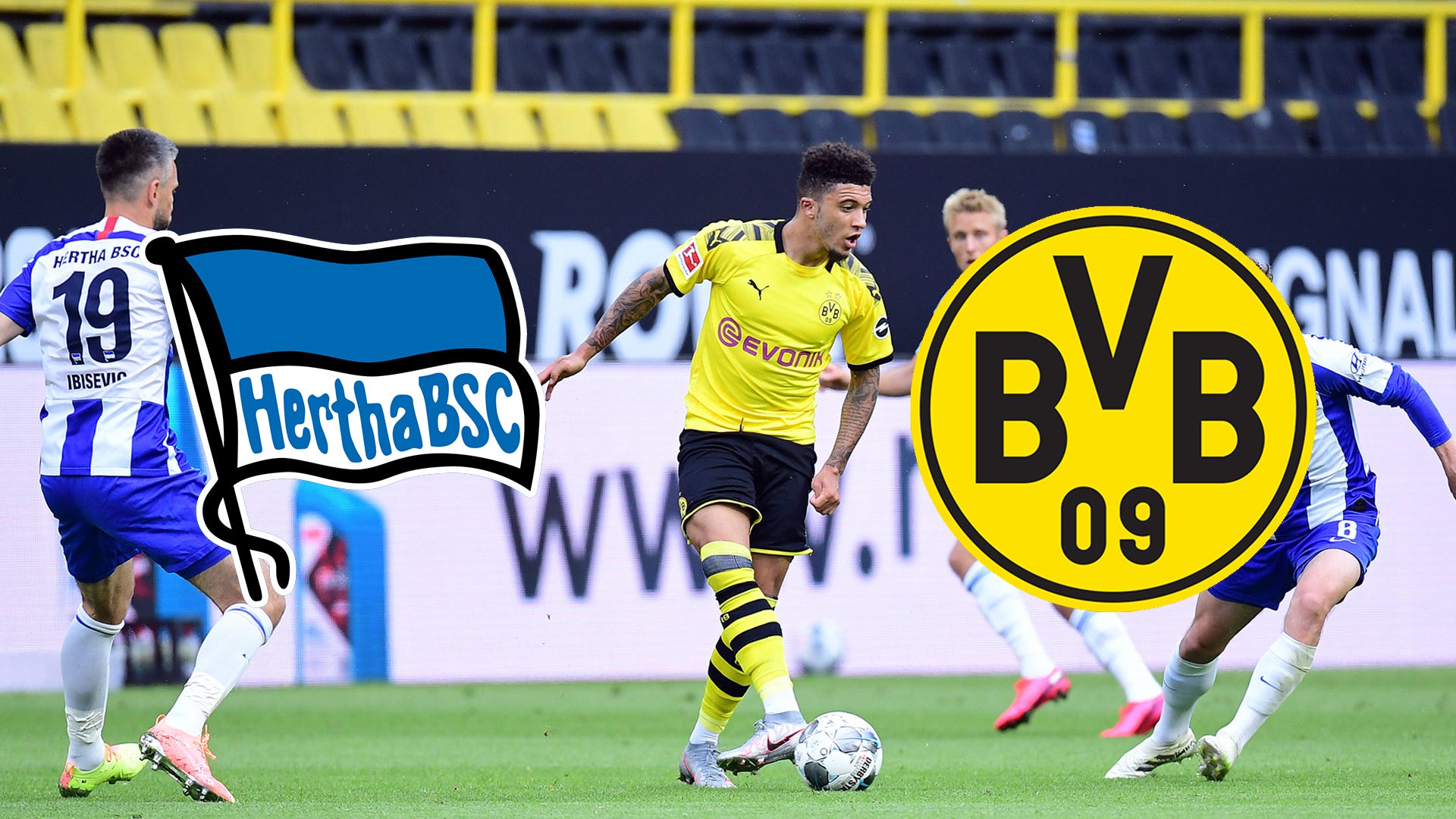 ONLY GERMANY hertha BSC borussia Dortmund bvb jadon sancho