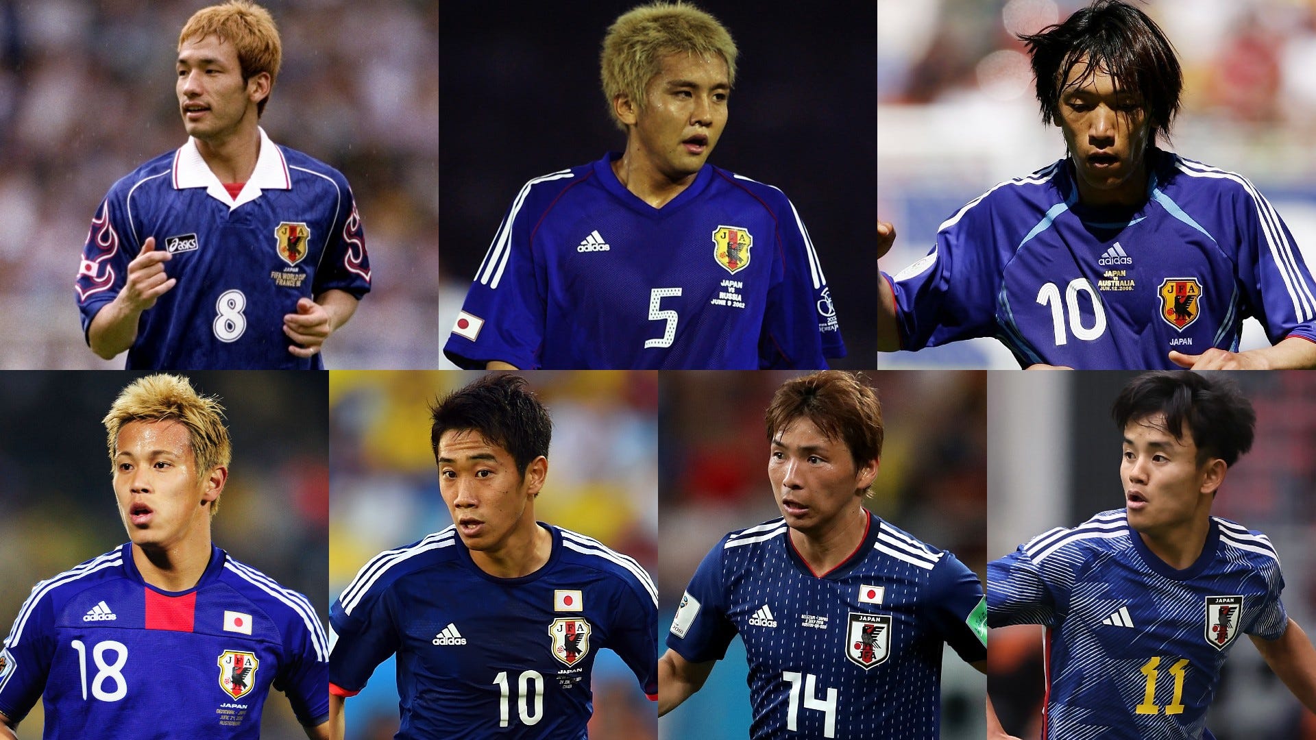 サッカー日本代表 歴代ワールドカップユニフォームまとめ 日本