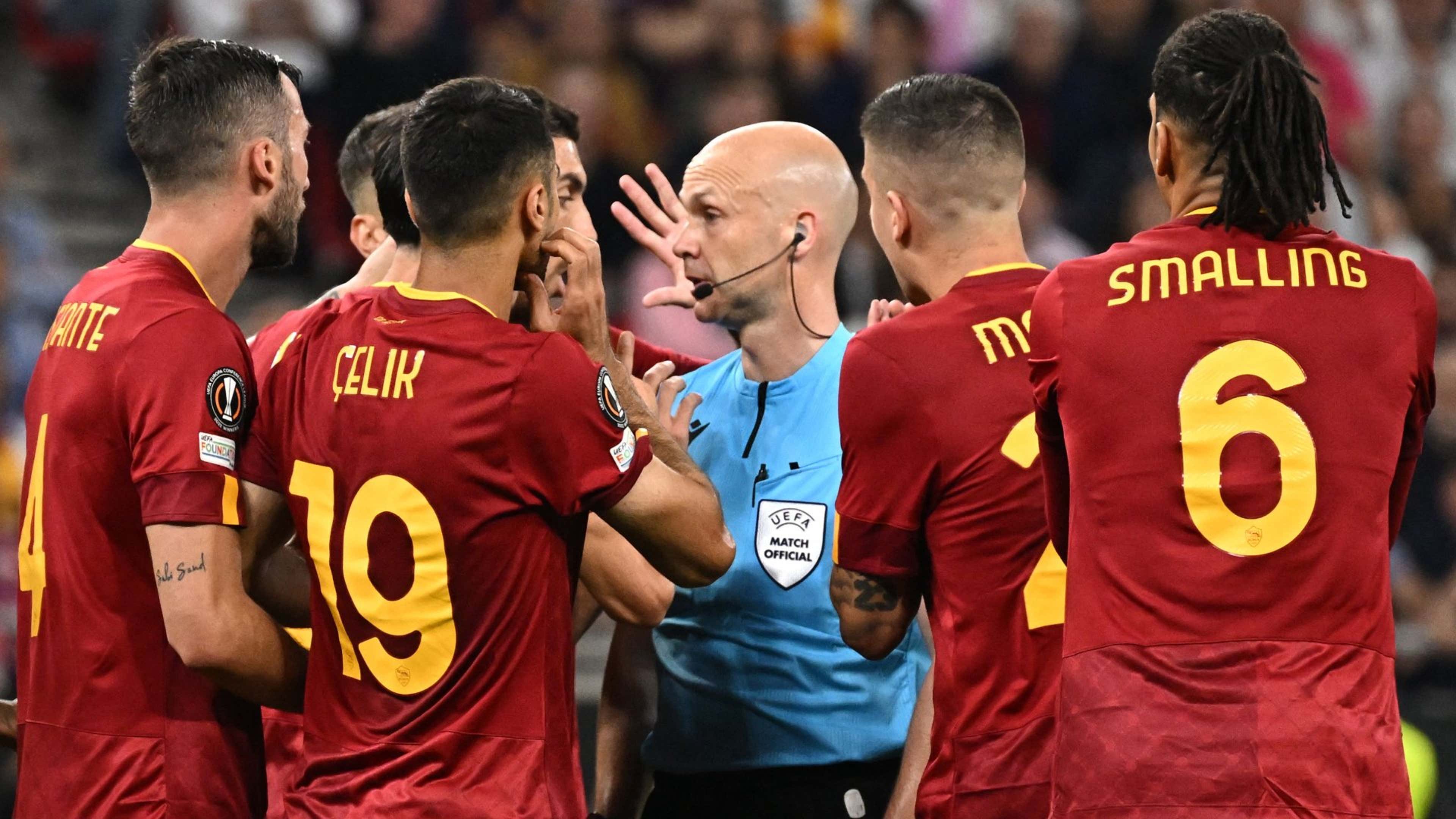 Anthony Taylor Roma Europa League final 2023