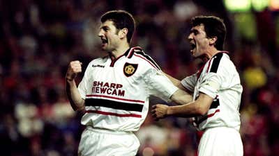 Denis Irwin & Roy Keane