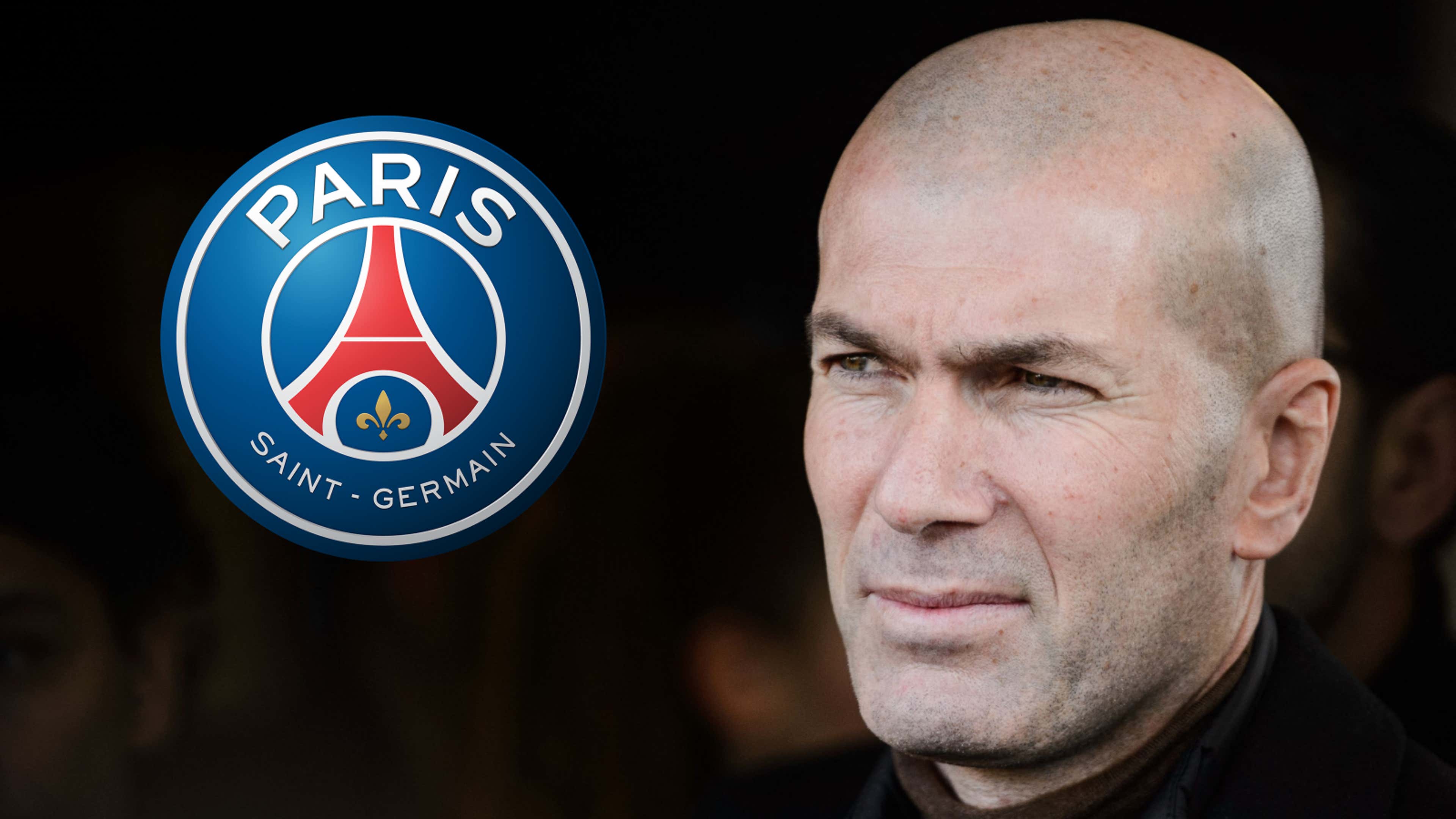 GFX Zinedine Zidane PSG