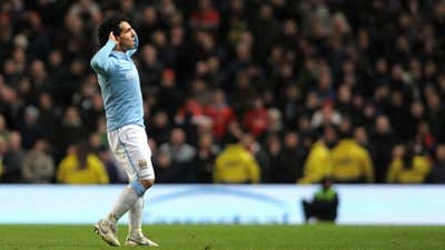 Carlos Tevez Manchester City Manchester United