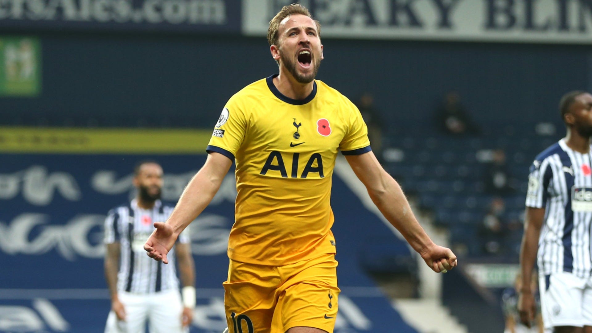 West Brom 0 1 Tottenham Harry Kane Snatches Victory For Mourinhos