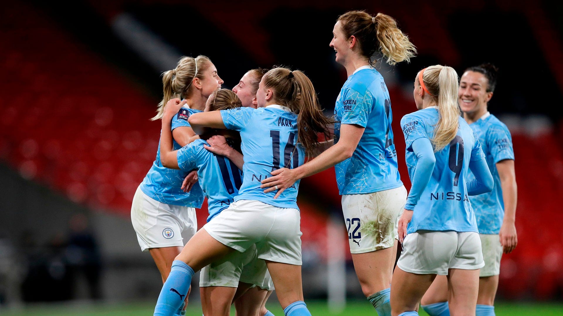 Man City Women's FA Cup Final 2020