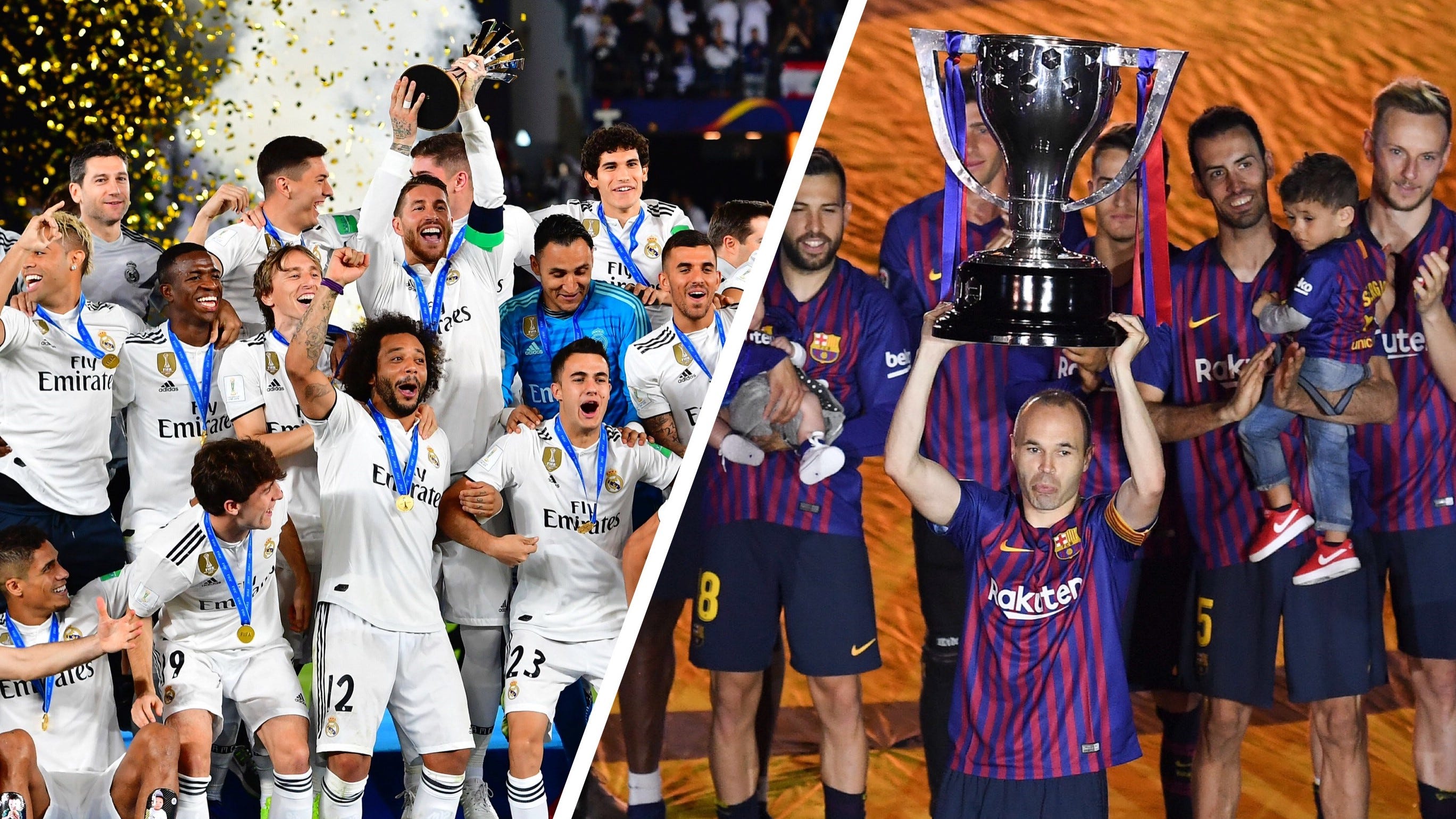 veneno Condición previa objetivo Duelo en la cumbre: Real Madrid y Barcelona, igualados en títulos oficiales  | Goal.com Espana