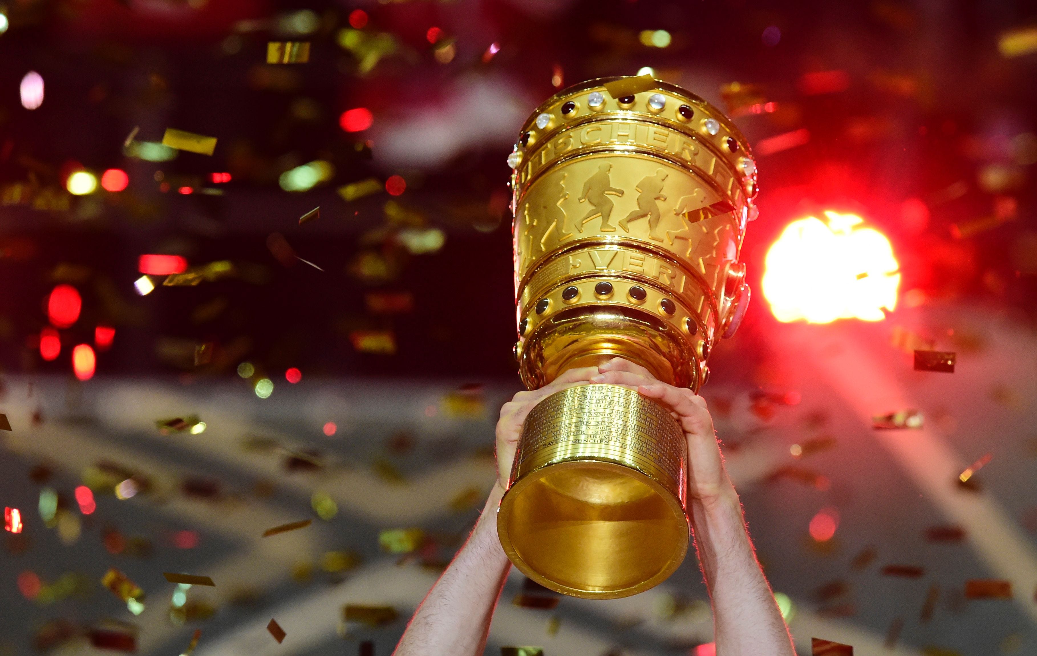 DFB-Pokal live im TV und im LIVE-STREAM sehen Die Übertragung am heutigen Sonntag Goal Deutschland
