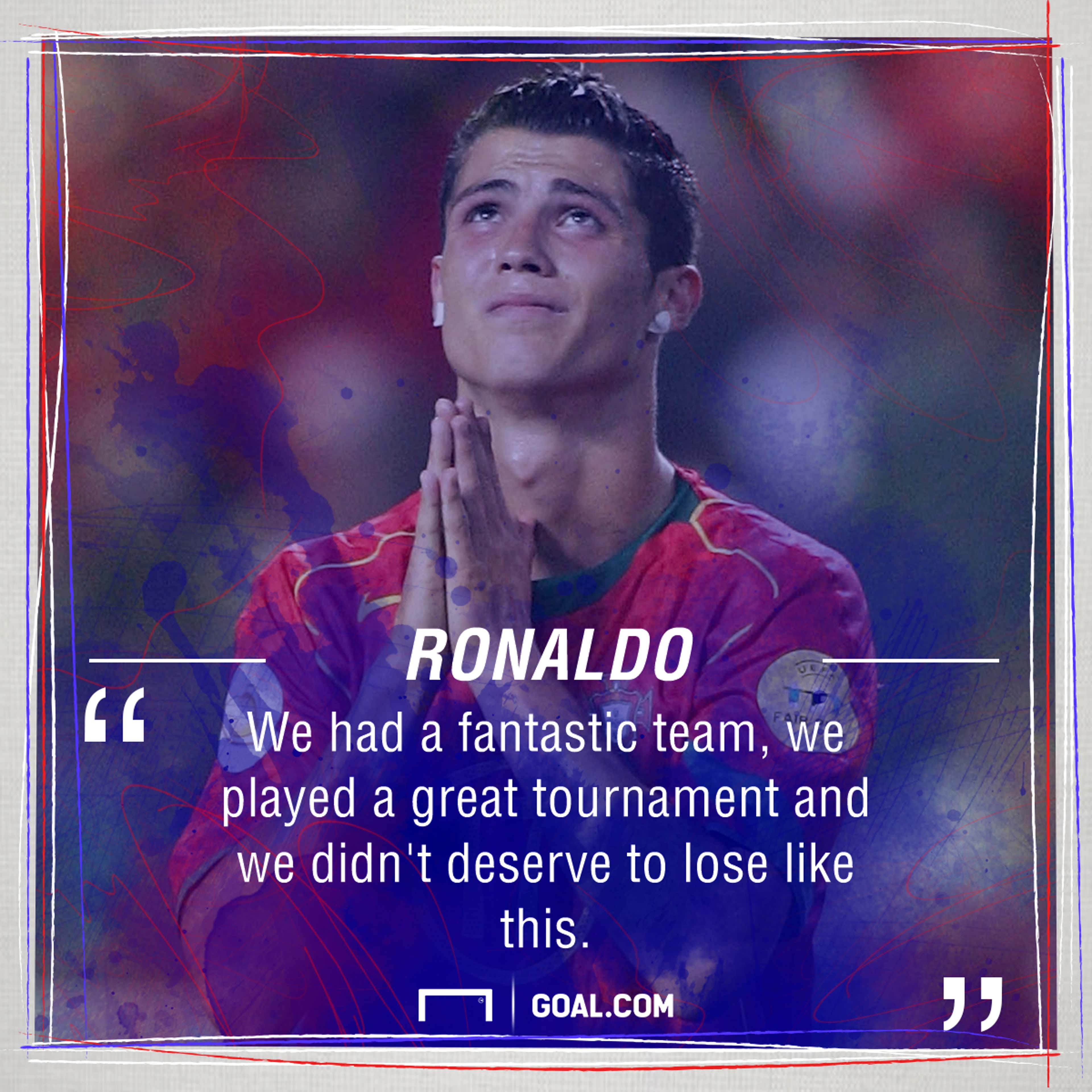 Cristiano Ronaldo Portugal Euro 2012 final
