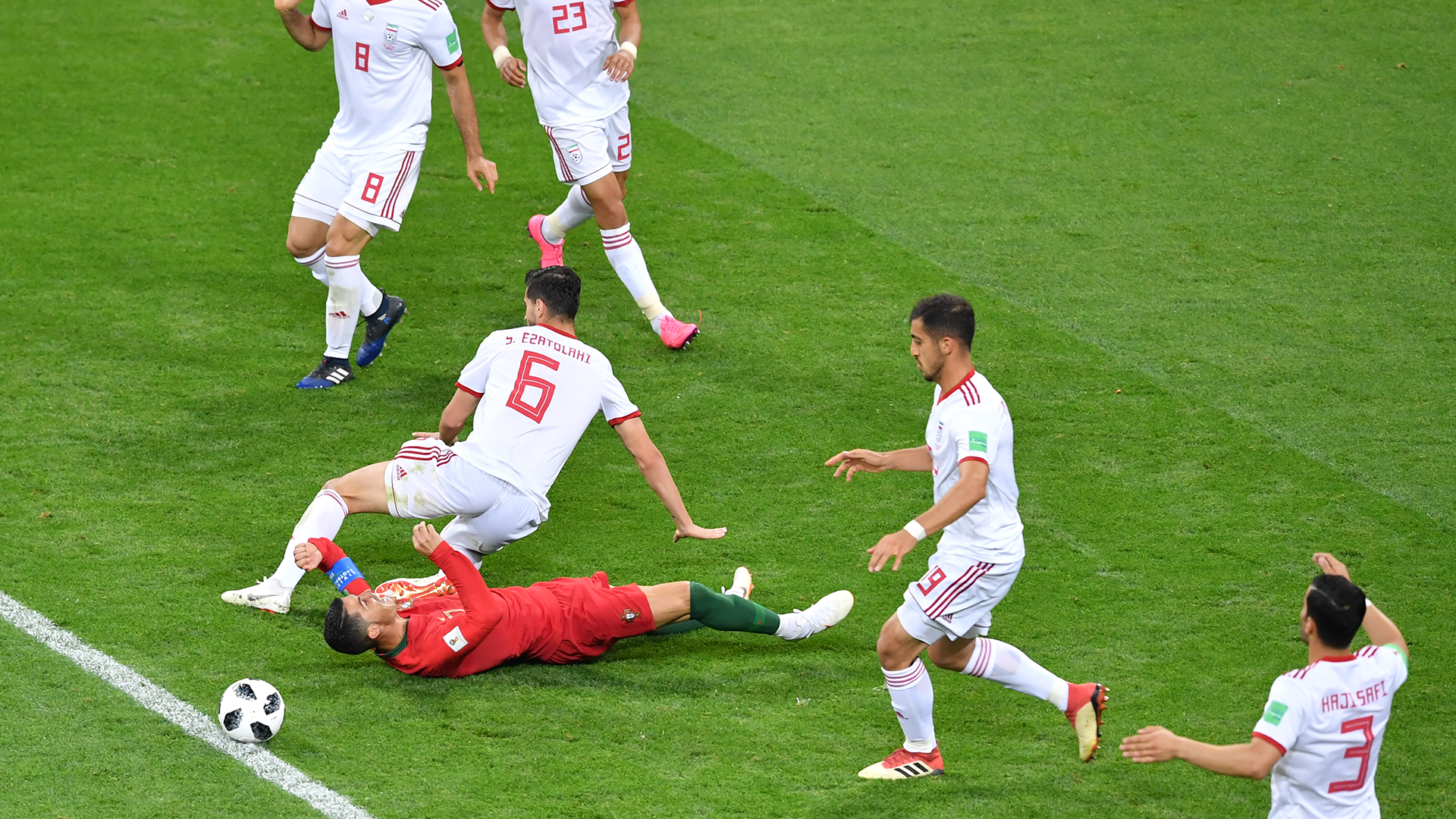 Cristiano Ronaldo Portugal Iran World Cup 2018