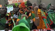 Zambia football fans