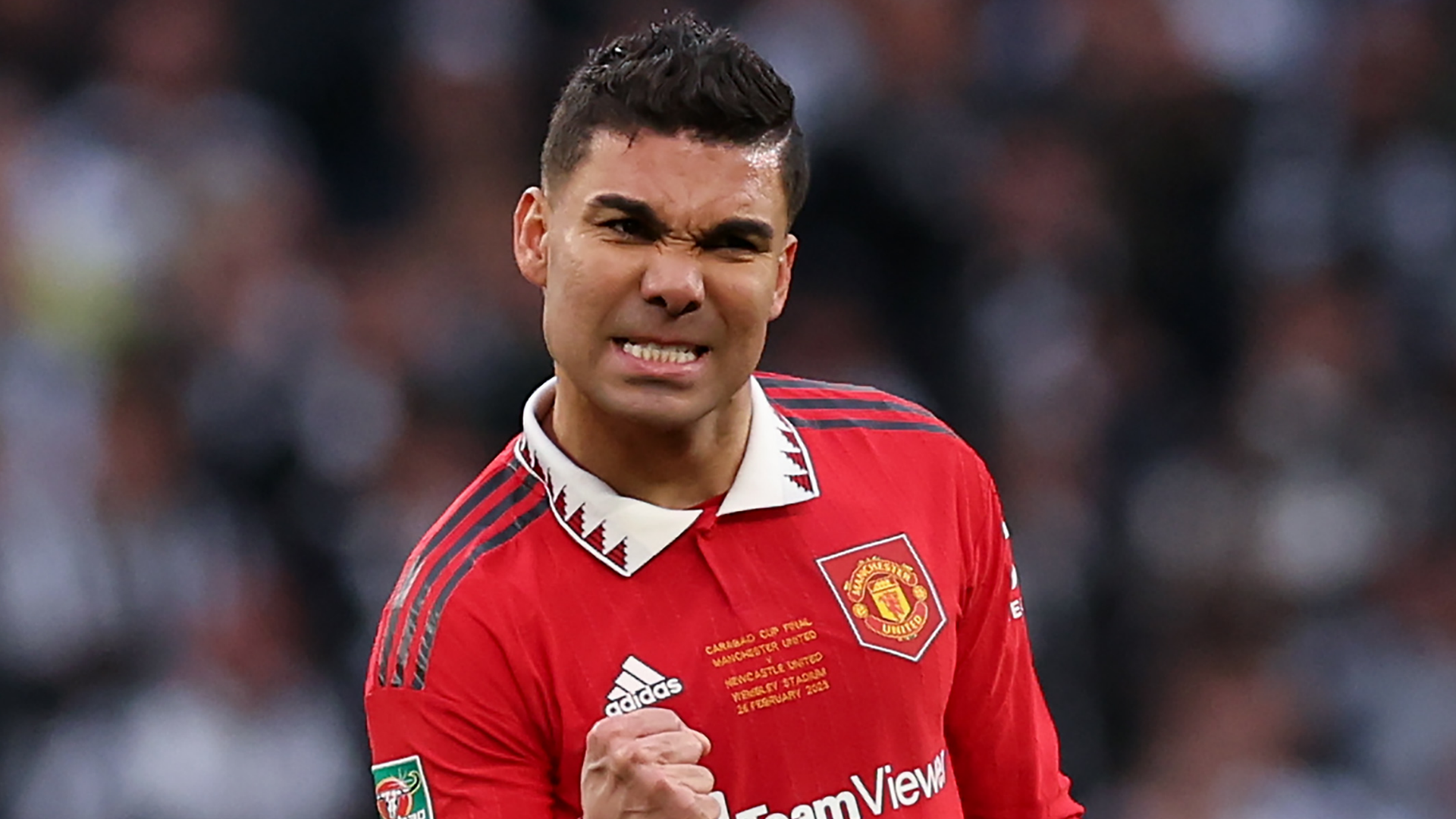 Casemiro Manchester United Carabao Cup final