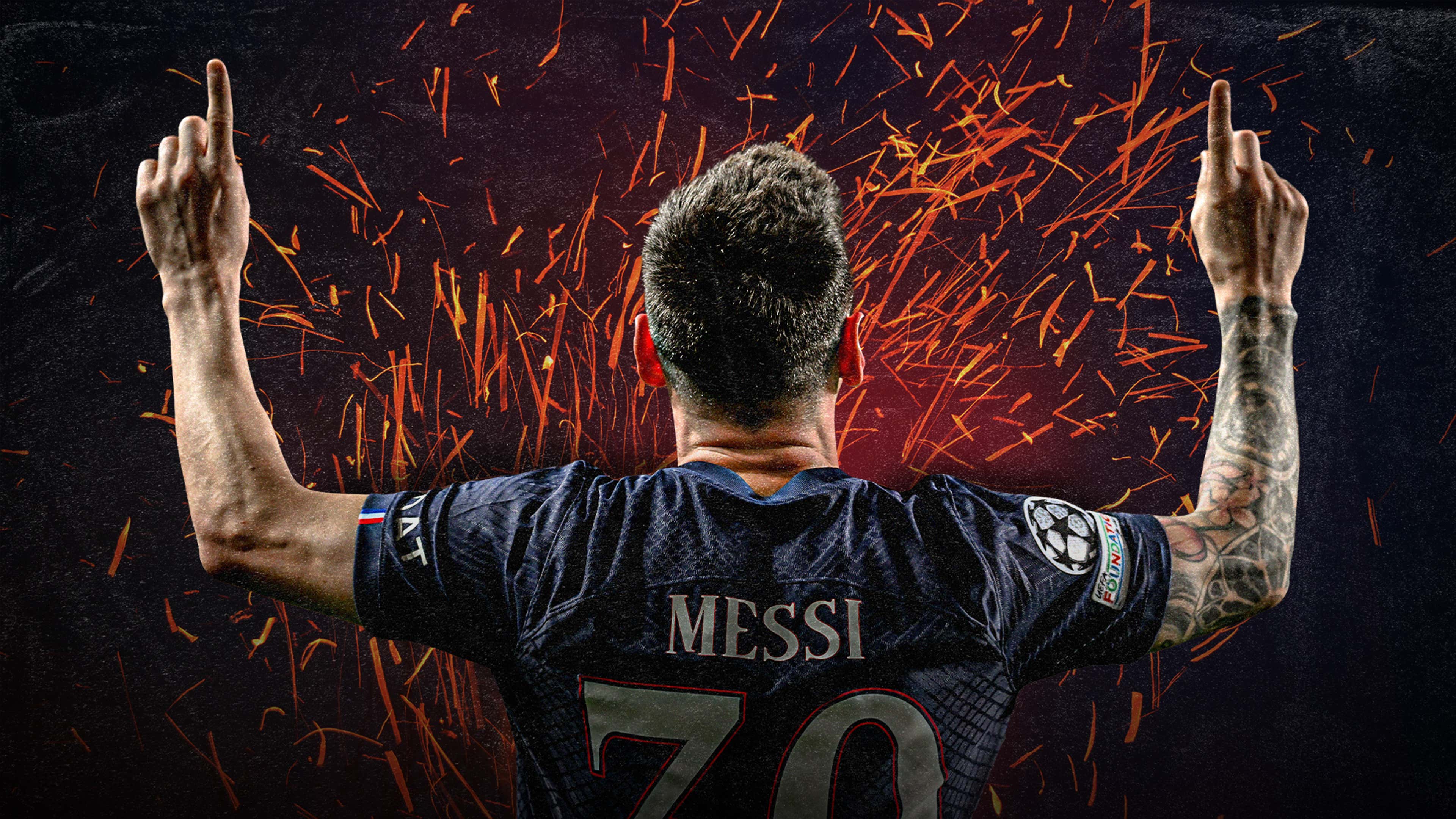 Wallpaper Football 4K Mbappe Messi Ronaldo Neymar for Android