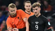 Matthijs de Ligt, Wimo Werner, Netherlands vs Germany friendly 2022
