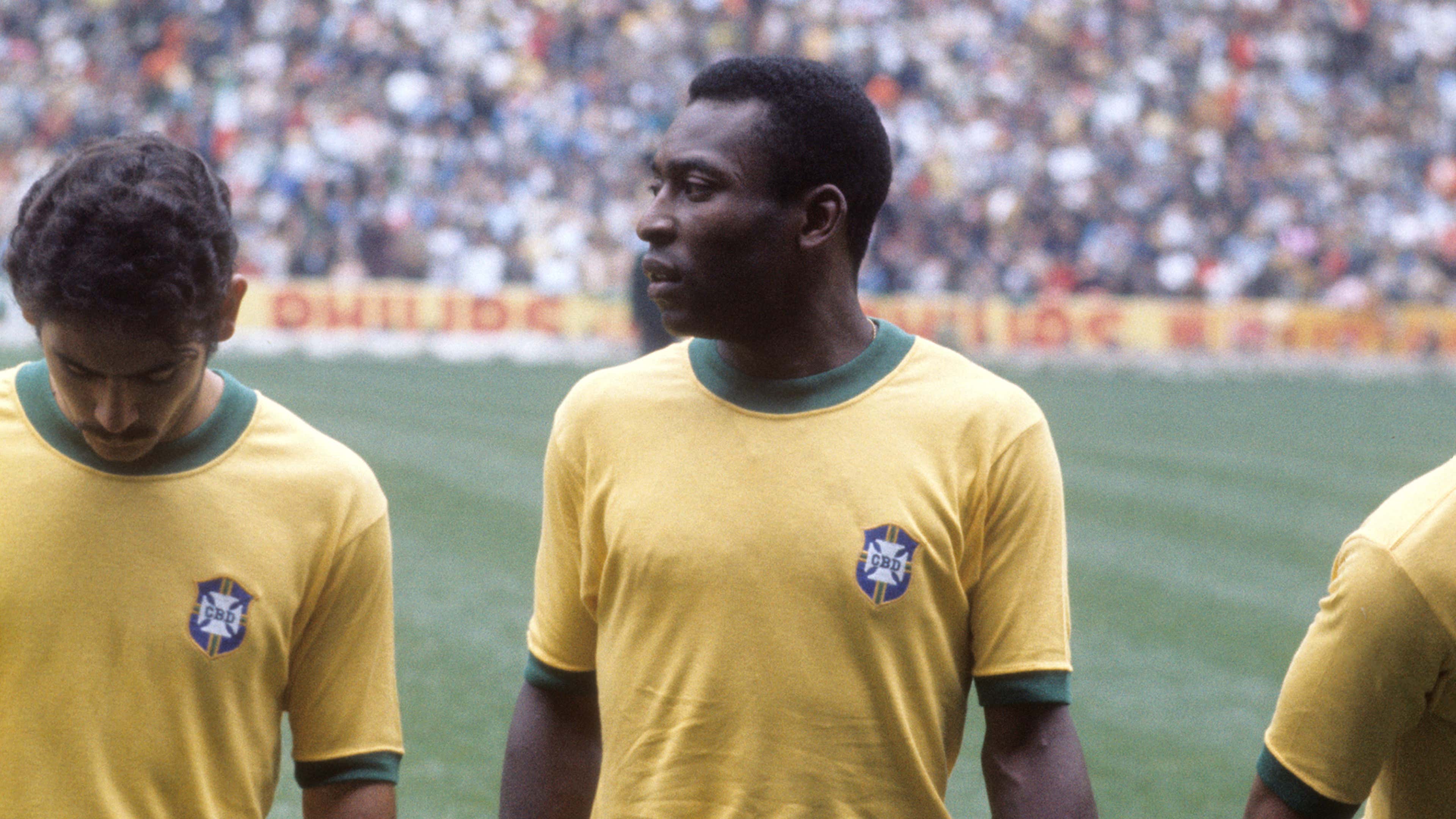  Garrincha Brazil Hero T-Shirt (Yellow) : Clothing