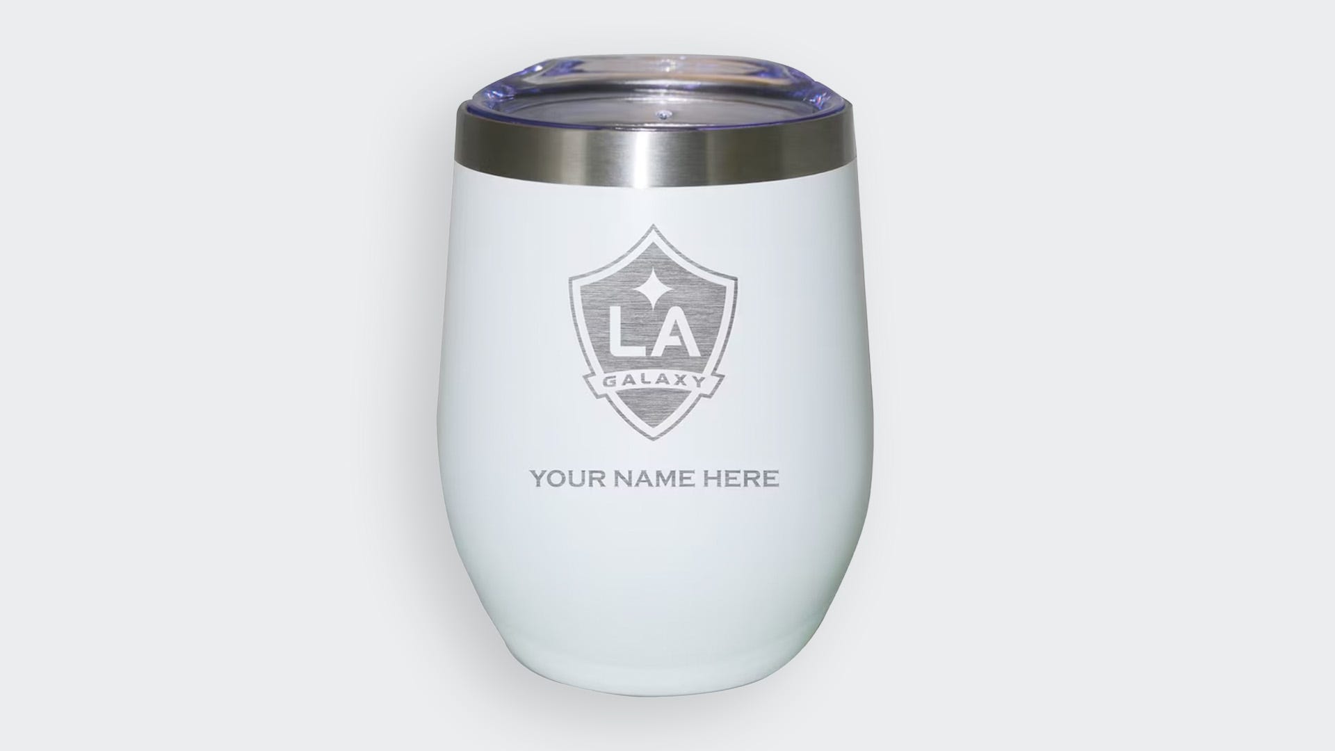 CUSTOM 2022-23 LA Galaxy Home Authentic White Jersey